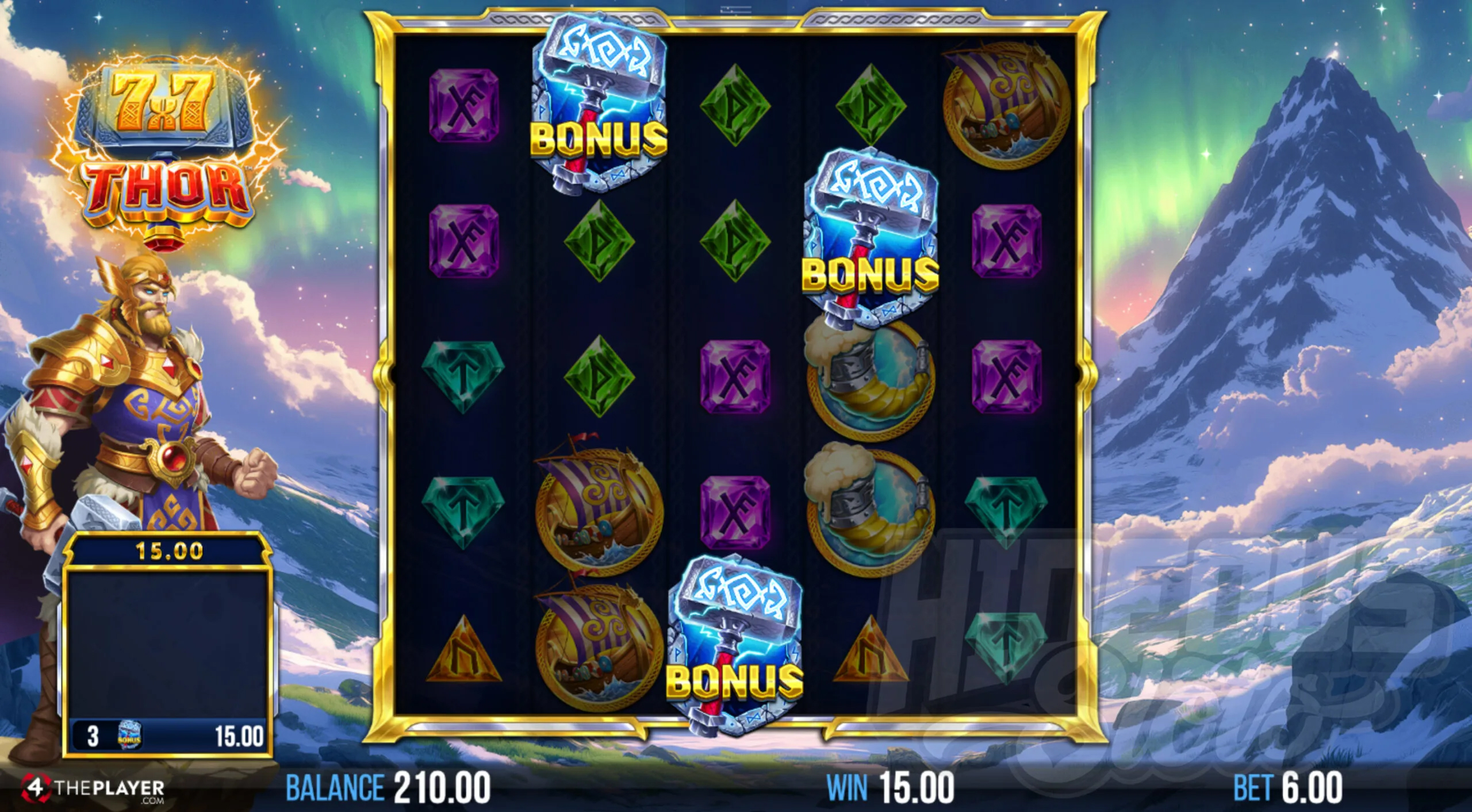 Land 3 or More Bonus Scatter Symbols to Trigger Free Spins