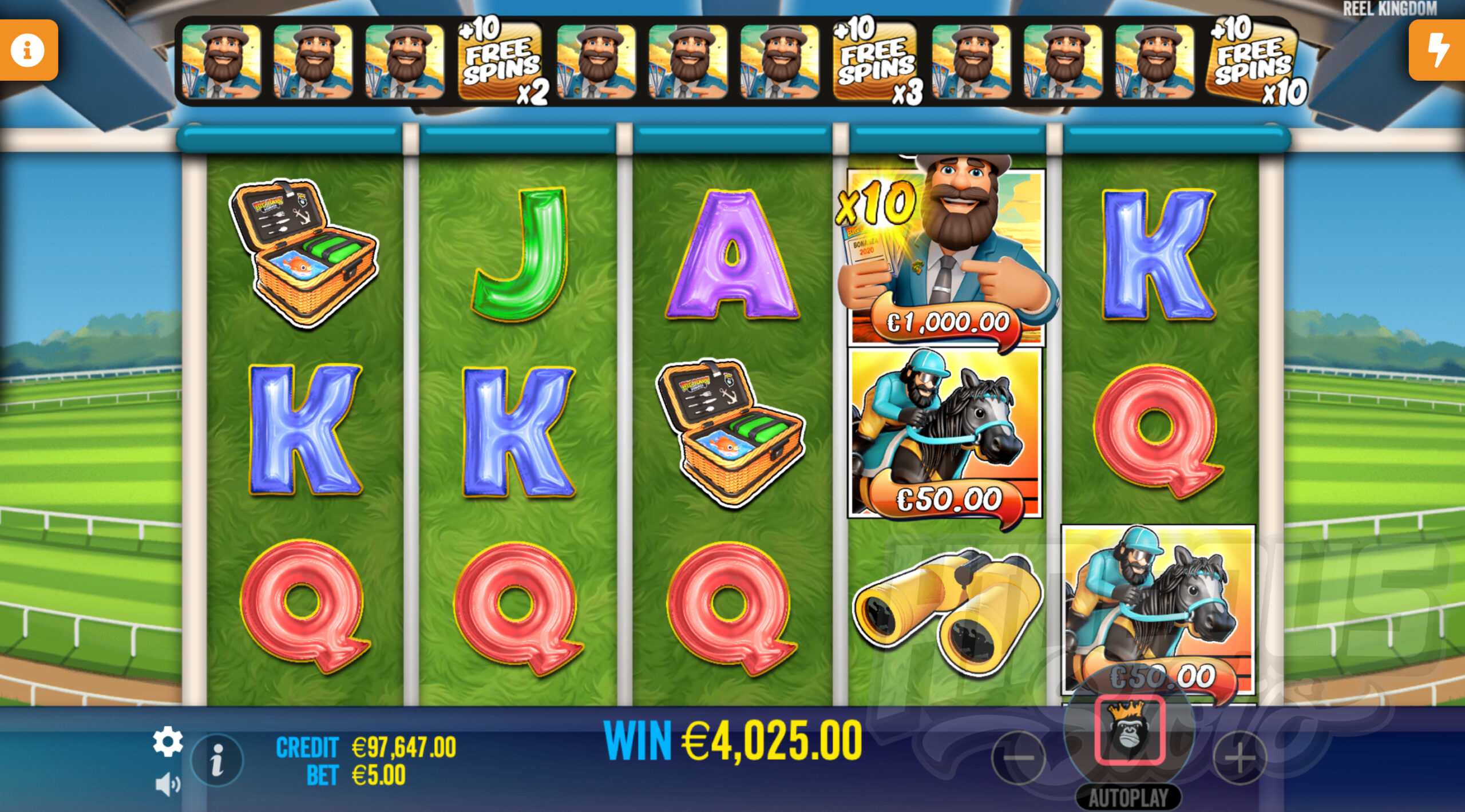 Big Bass Return to the Races Free Spins