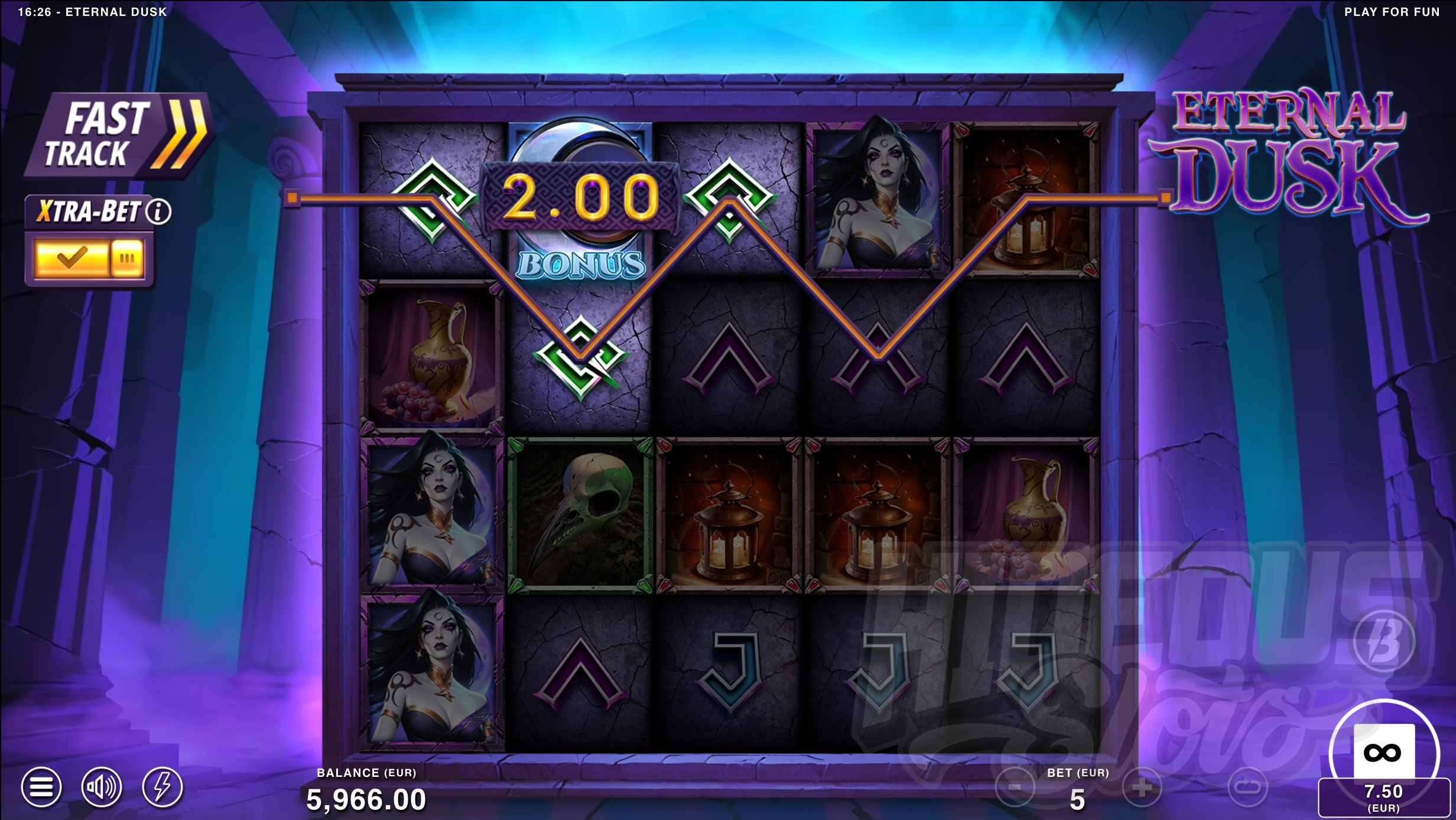 Eternal Dusk Offers Players 30 Fixed Win Lines