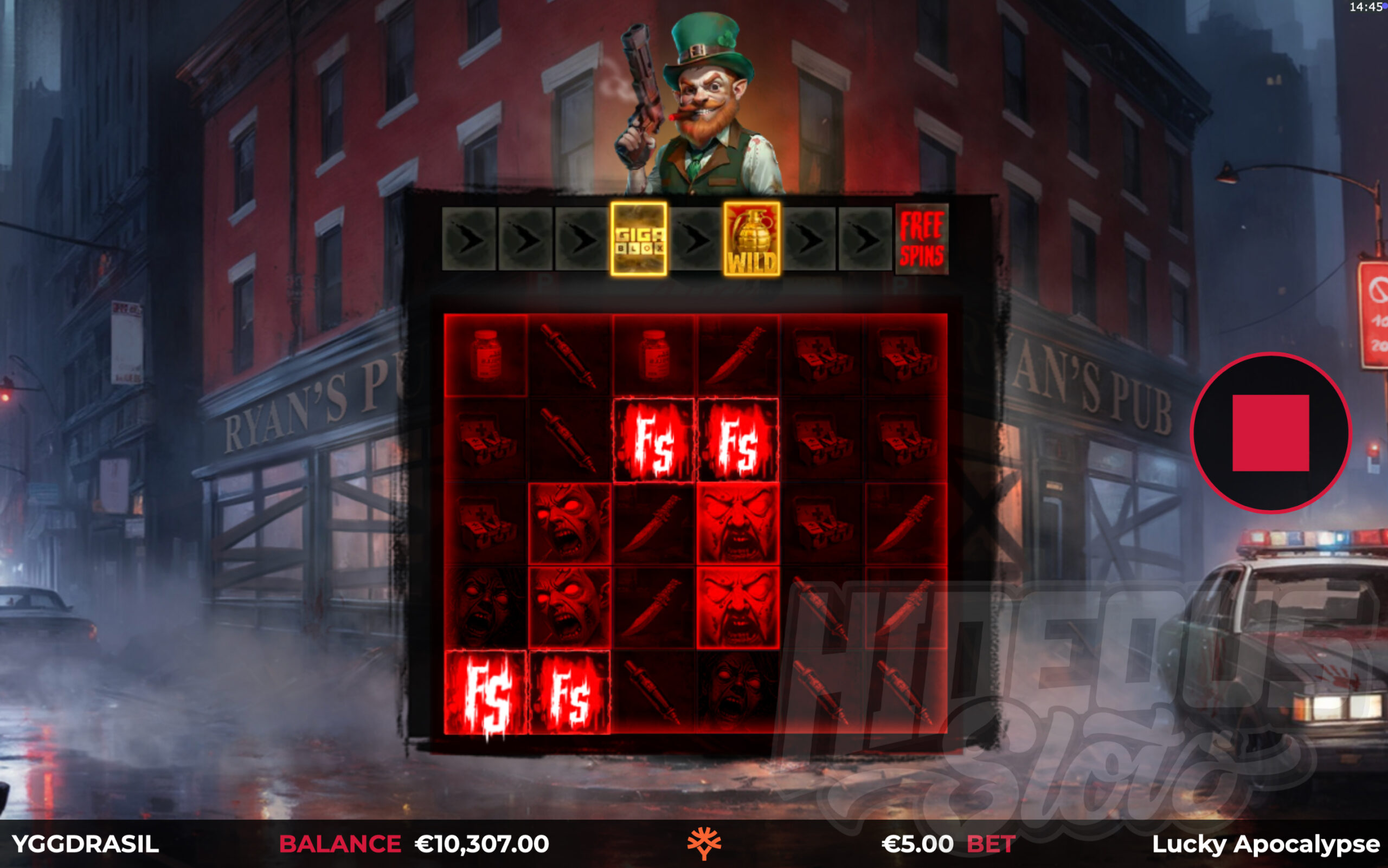 Land 9 Avalanche Wins or 4 or More Scatter Symbols to Trigger Free Spins