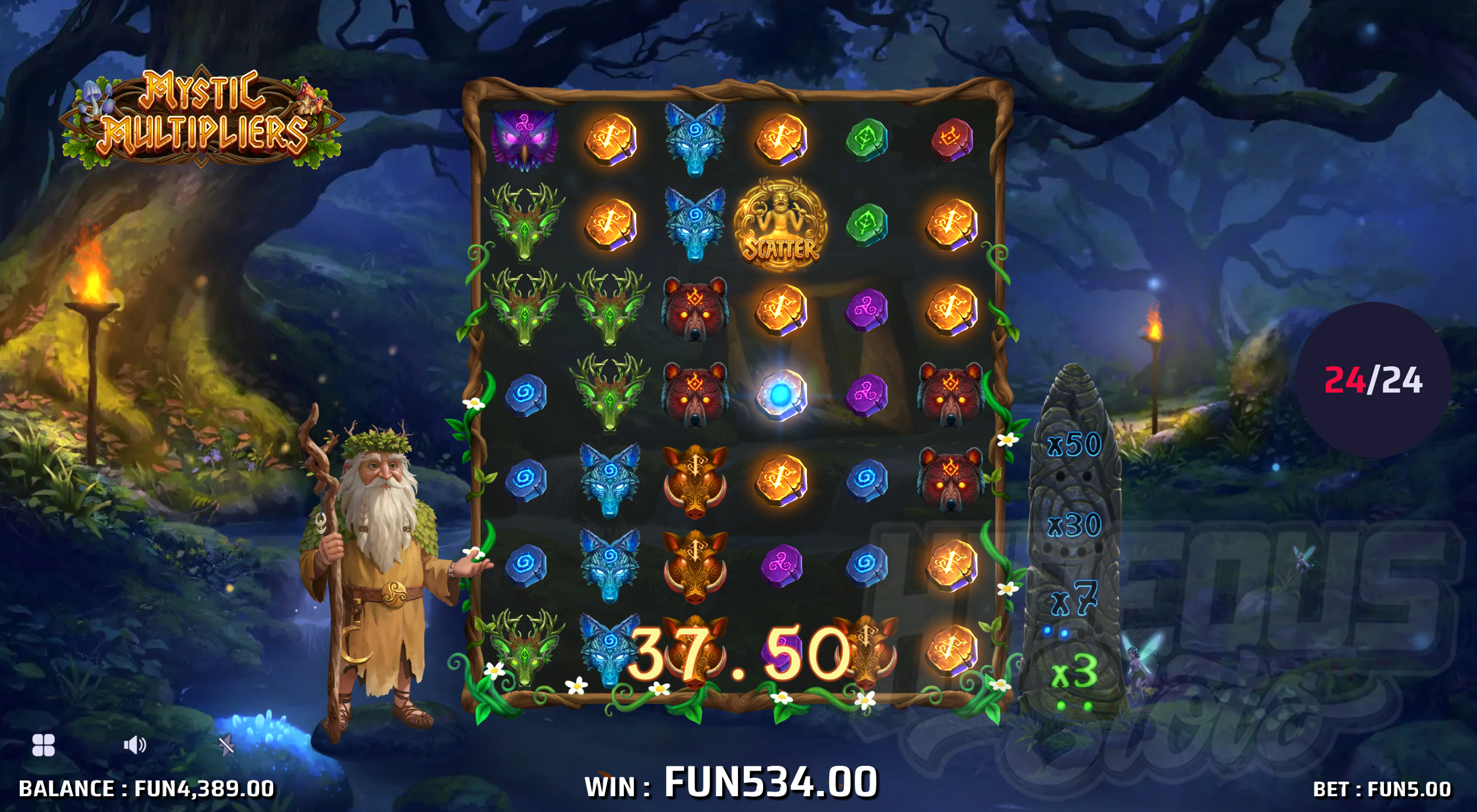 Mystic Multipliers Free Games