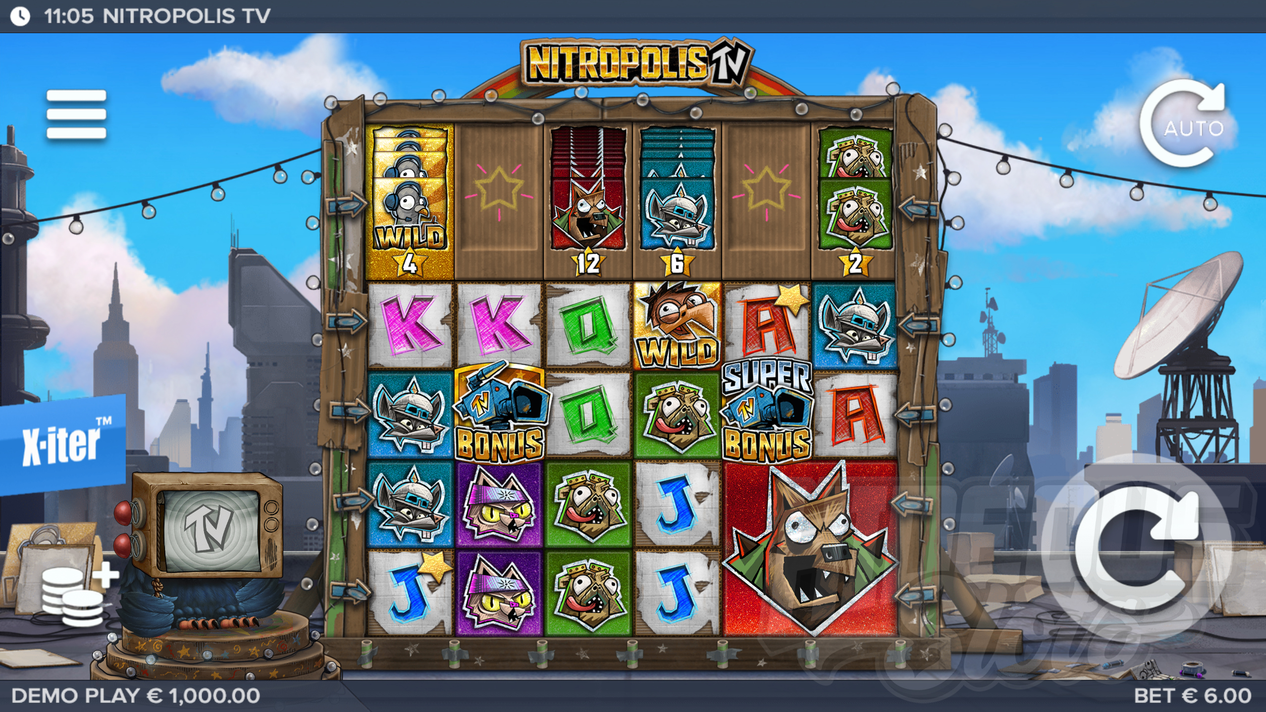 Nitropolis TV Base Game