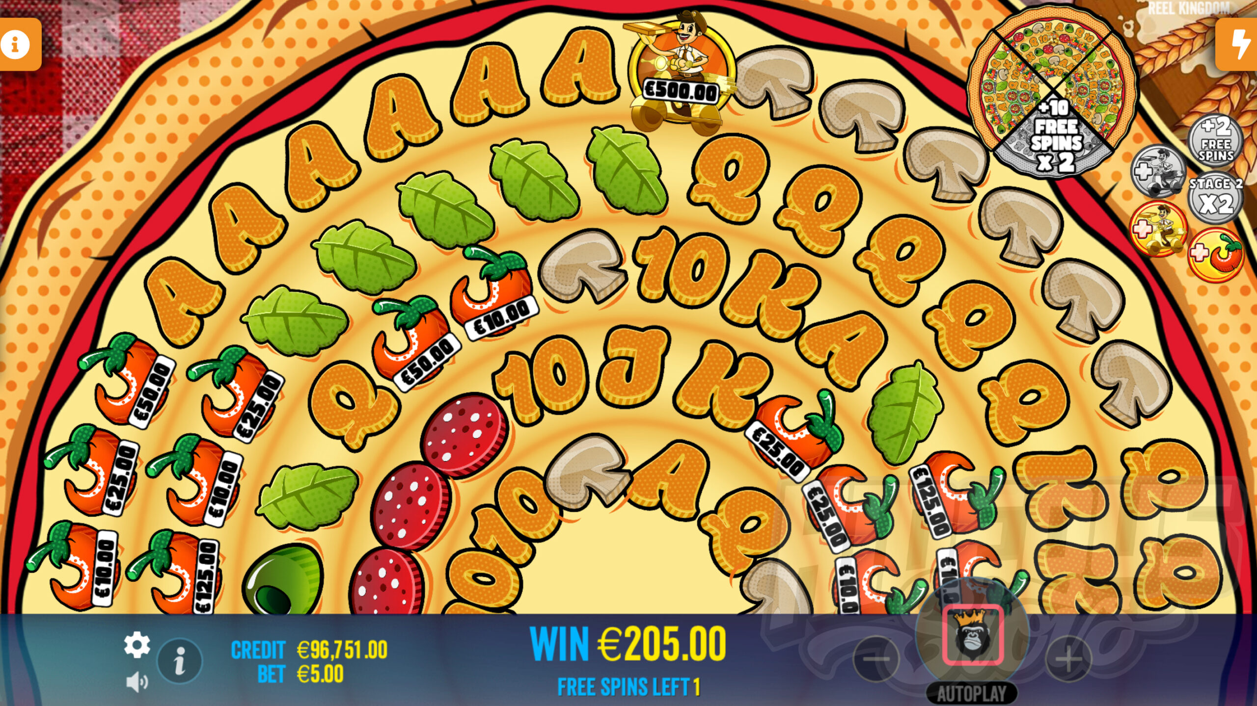 Golden Wild Symbols Expand the Reels and Collect the Value of all Money Symbols on the Screen