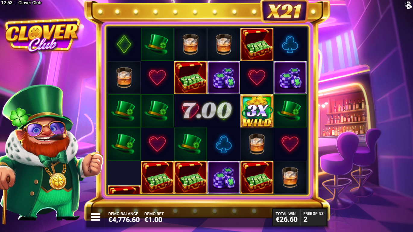 During Free Spins, the Global Multiplier remains persistent until the end of the feature