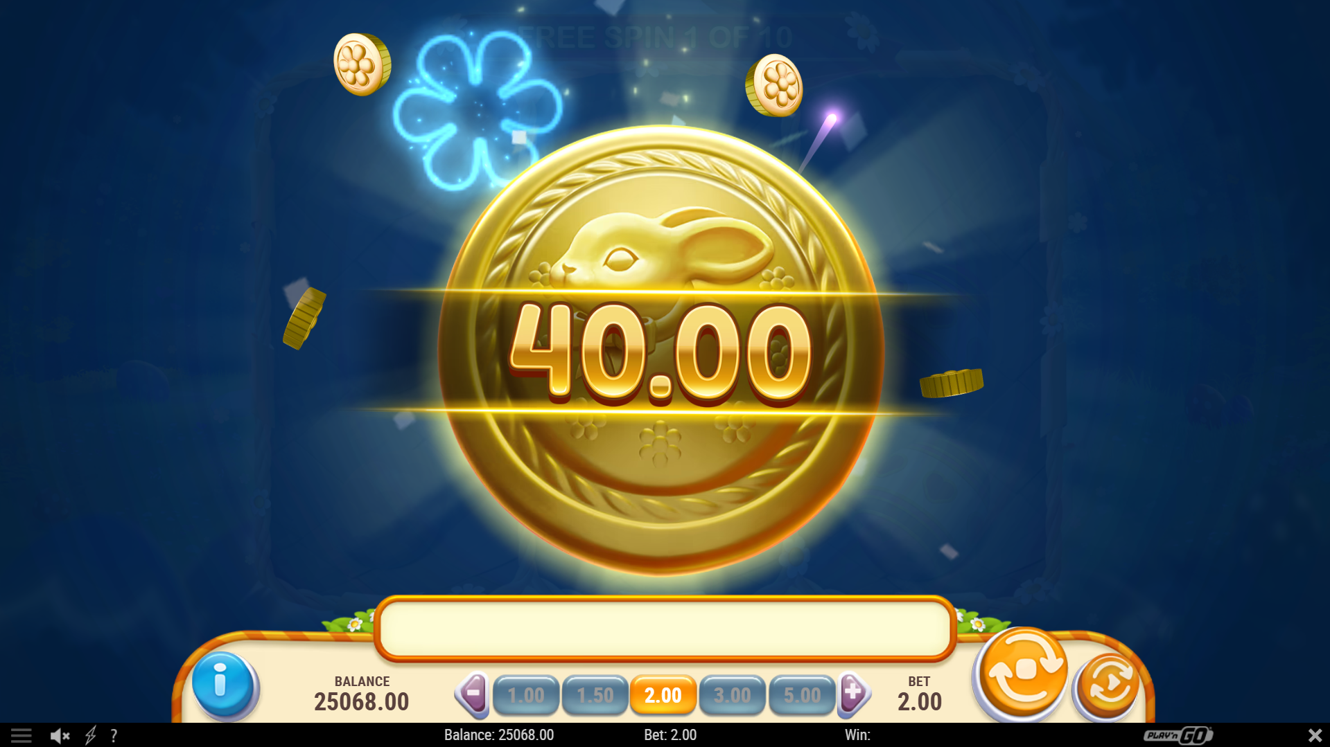 During Free Spins, Mystery Egg symbols reveal win multipliers up to 100x bet