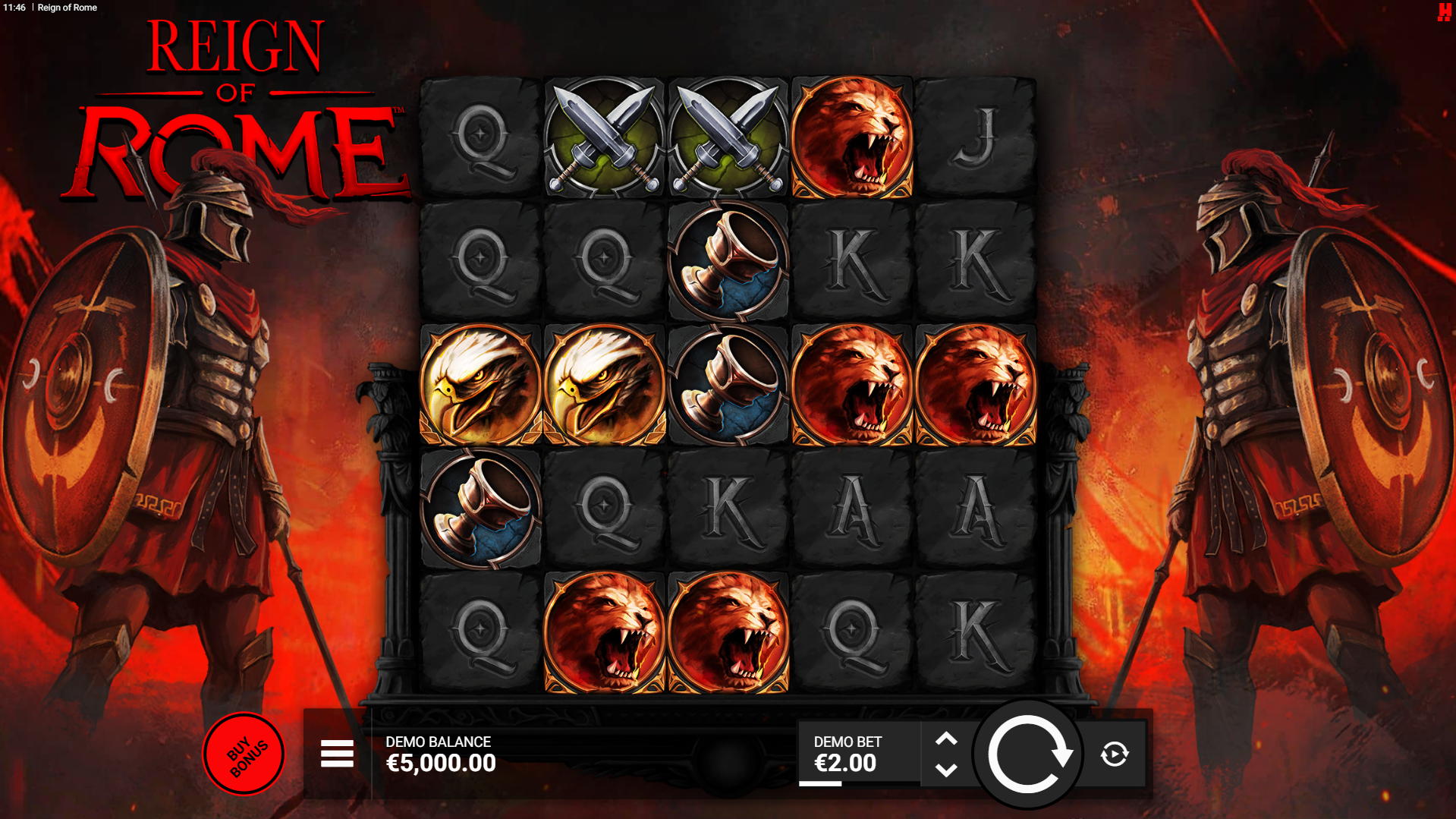 Reign of Rome base game play