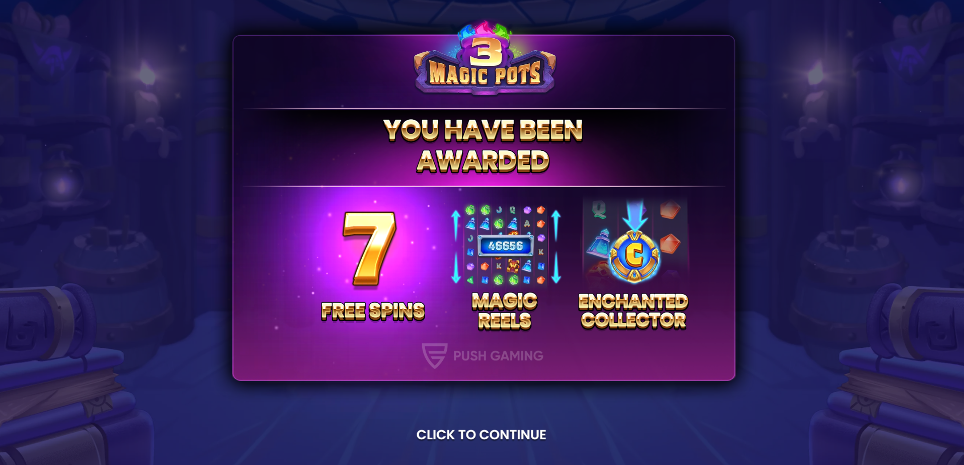 Multiple features can trigger simultaneously, awarding 2 or 3 Free Spins features at once