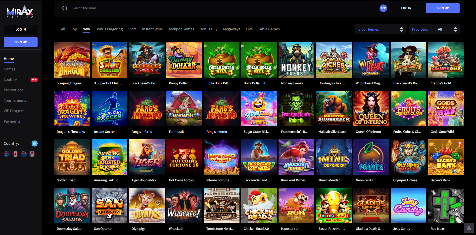 Mirmax Casino Slots
