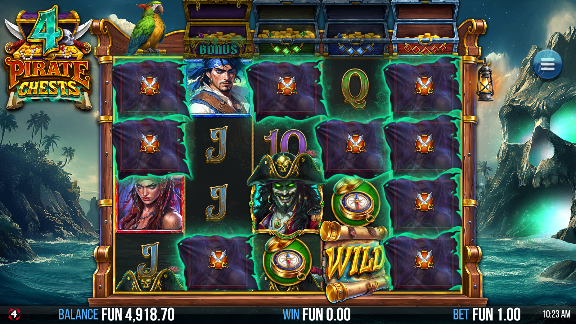 Trigger reels 3 to 5 for random mystery symbols and a guaranteed win