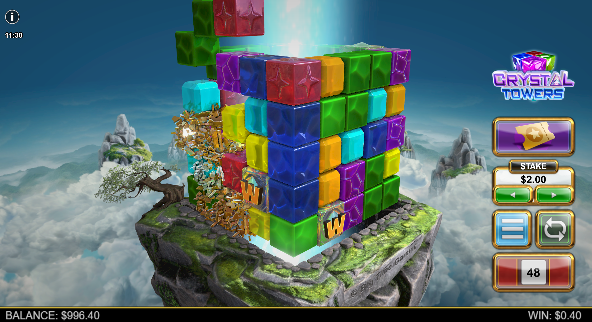 Form clusters of 5 or more matching symbols to win