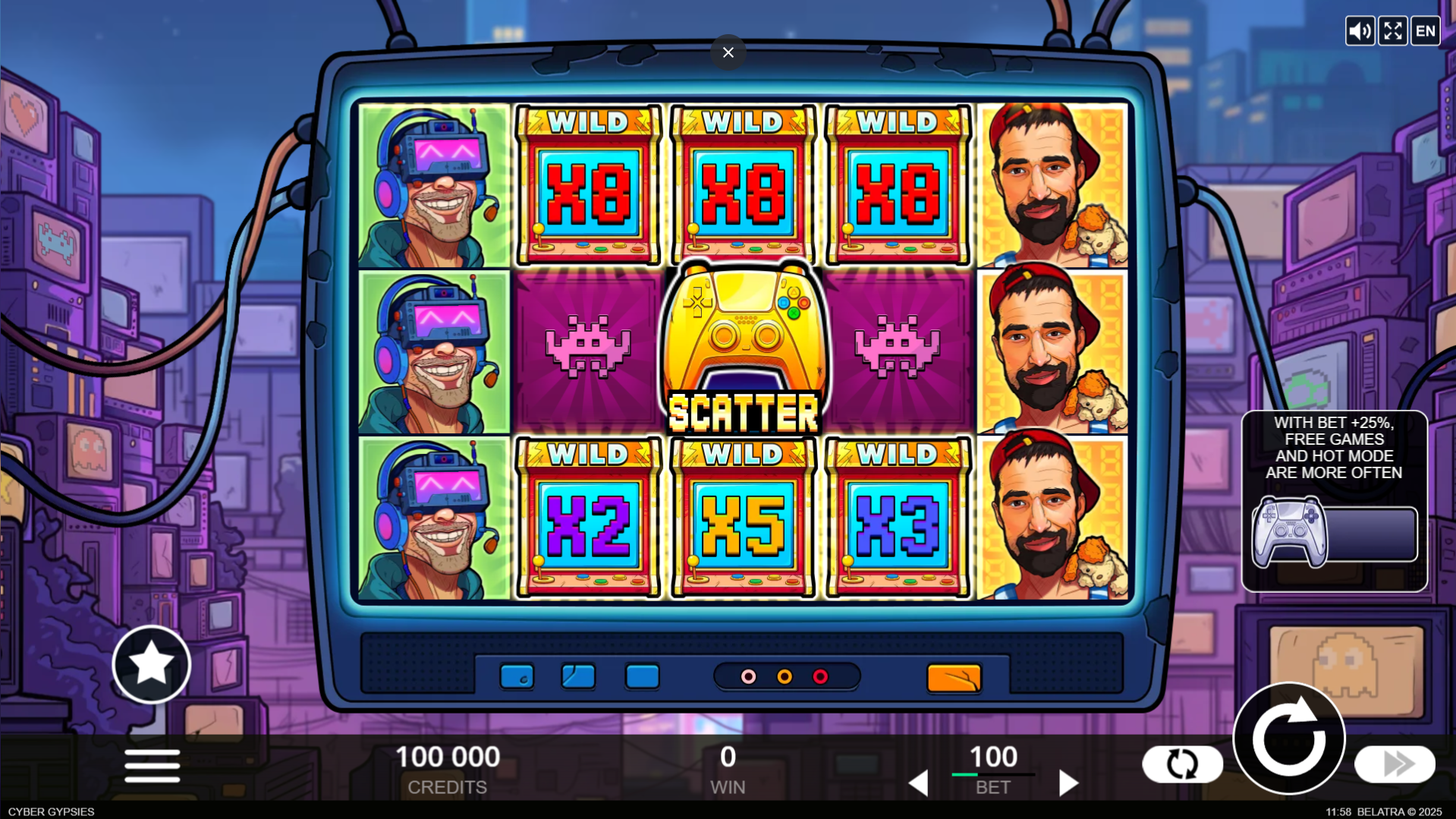 Cyber Gypsies base game play