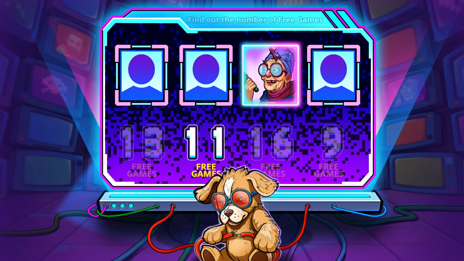Land 3 scatters to trigger the Free Spins round with a randomly chosen character to stack