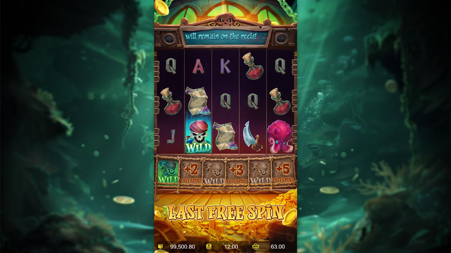 Dead Man's Riches free spins play