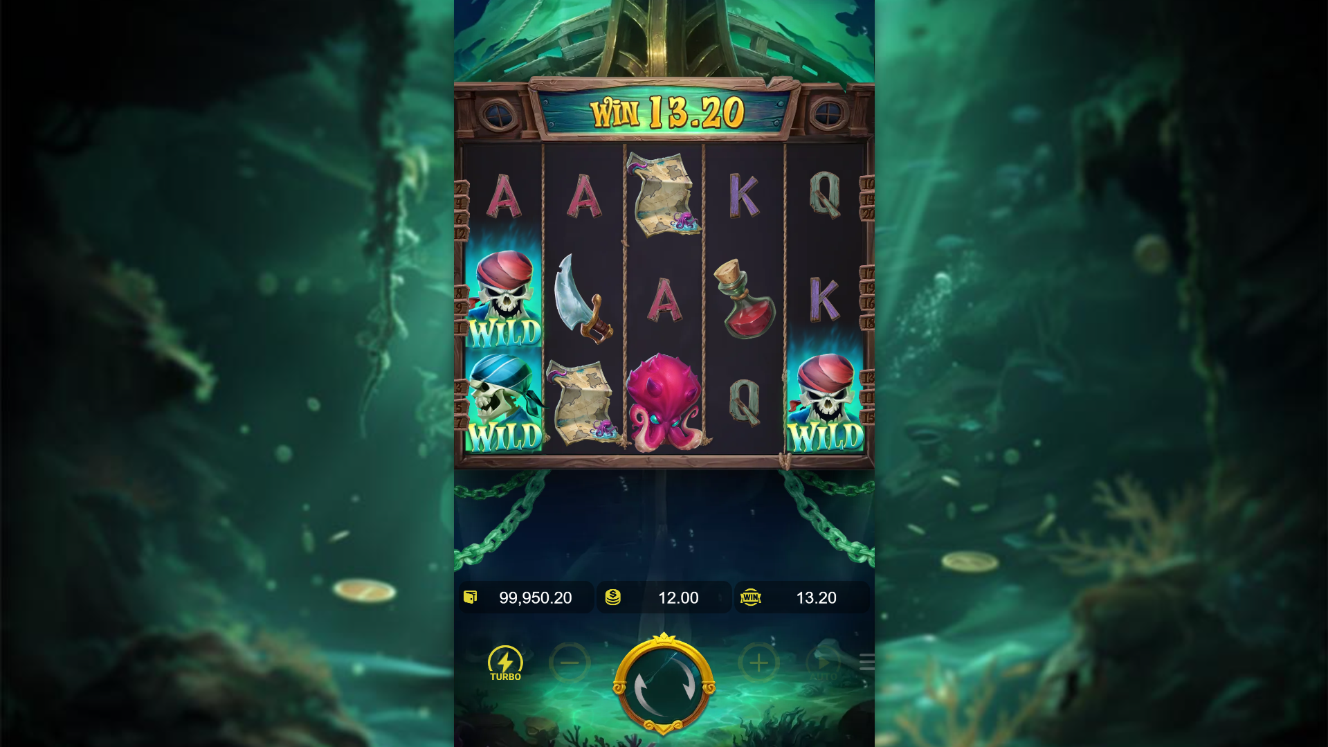 Land Wild Red or Blue Skulls to activate the Travelling Wilds respin feature