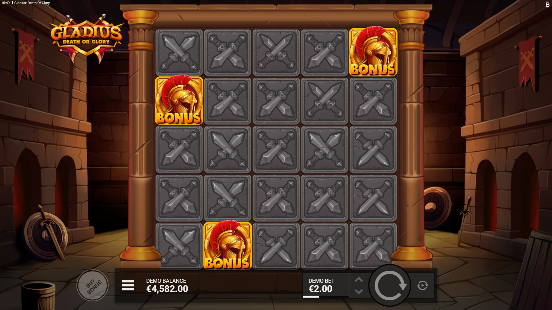 Land 3 scatter symbols to trigger the Free Spins bonus round