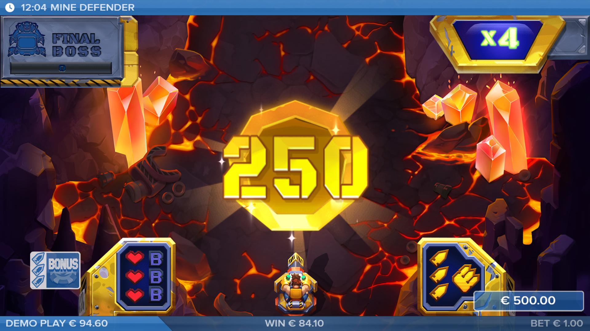 Defeat the Final Boss to achieve bigger rewards, multiplied against the Global Multiplier