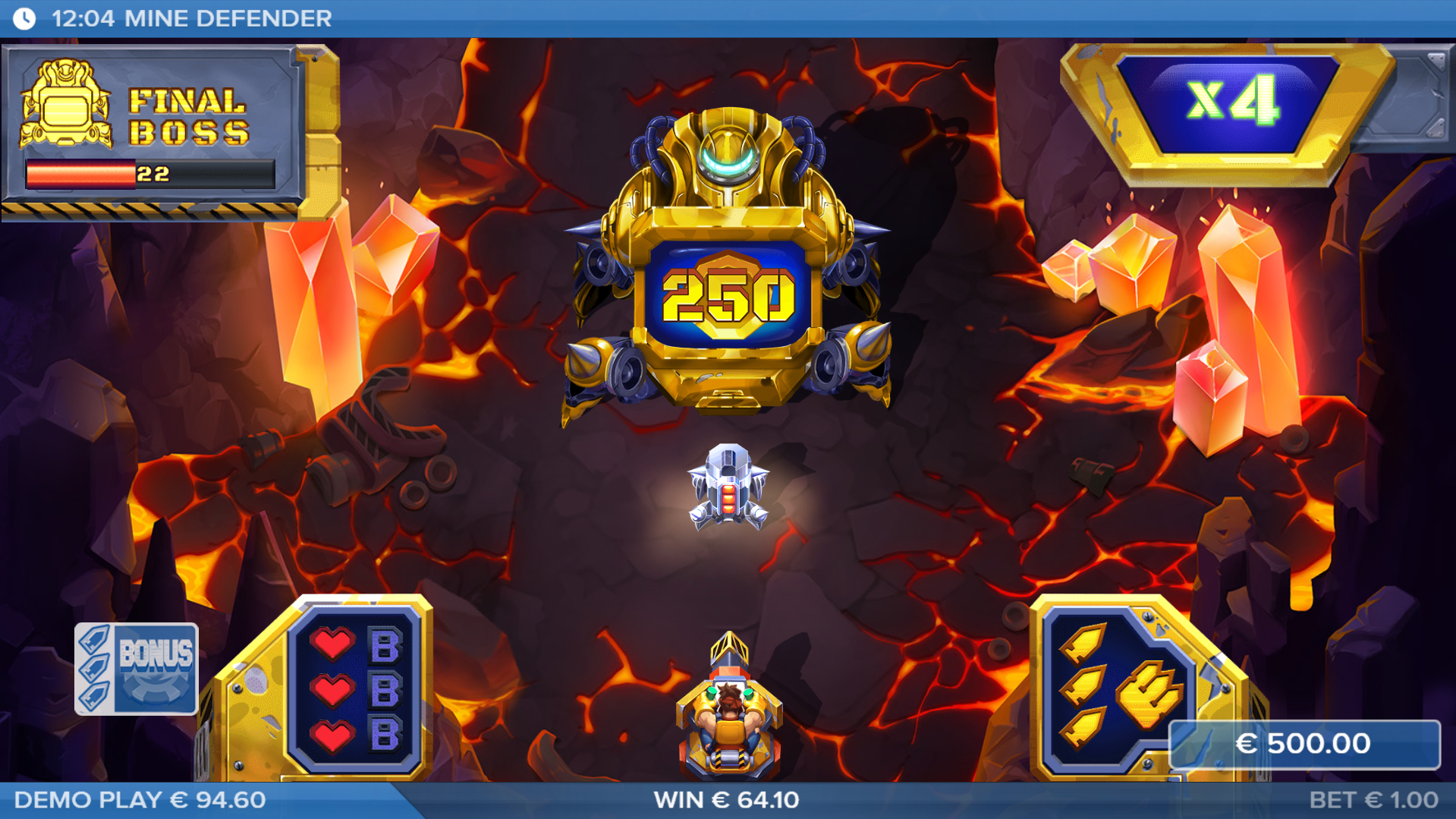 Deafeat 50 enemies during the same game round to trigger the Final Boss feature