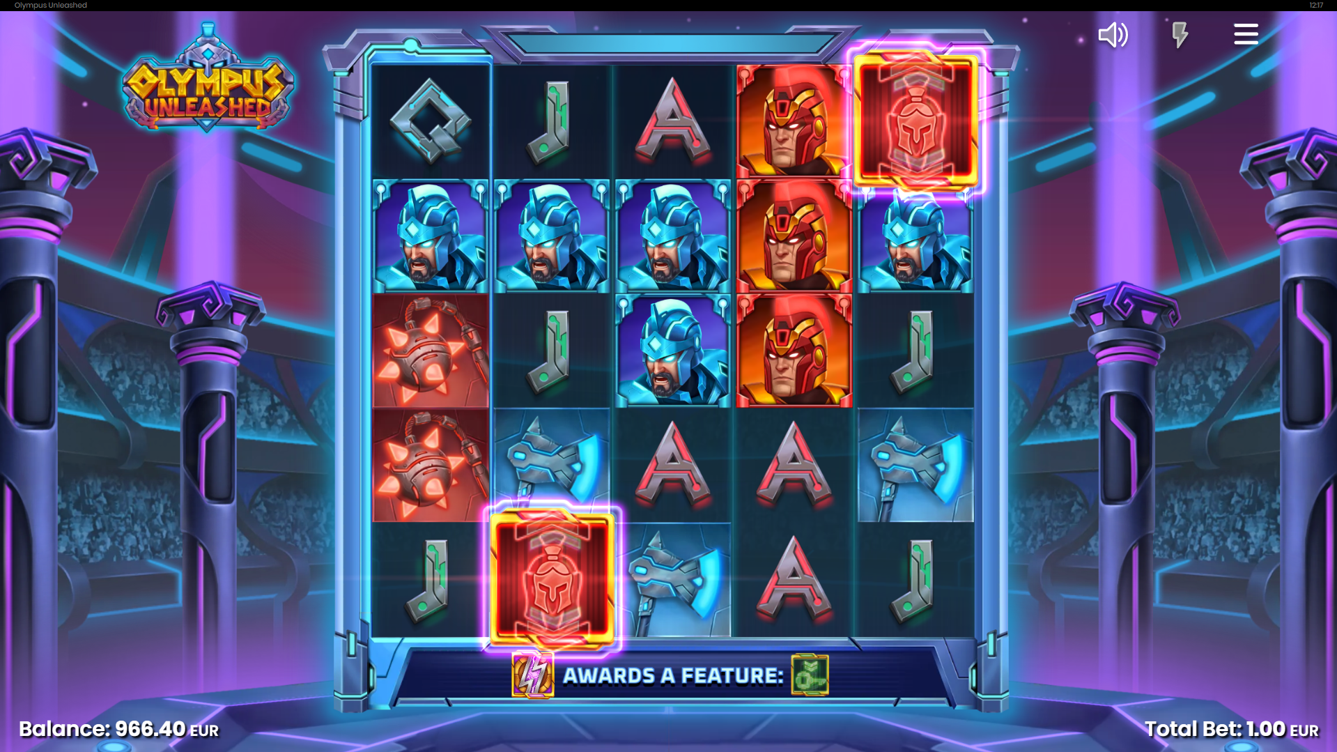 Land Power-Up symbols to reveal in-game features and enhancements