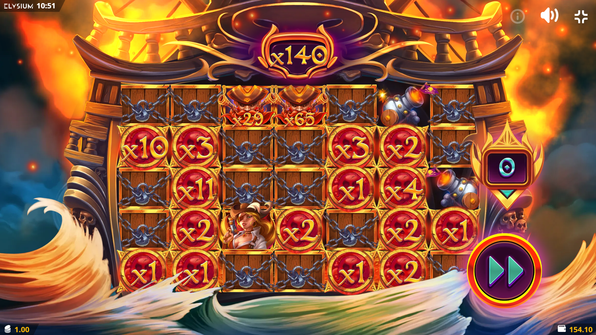 Pirate Pledge Hold & Win bonus play