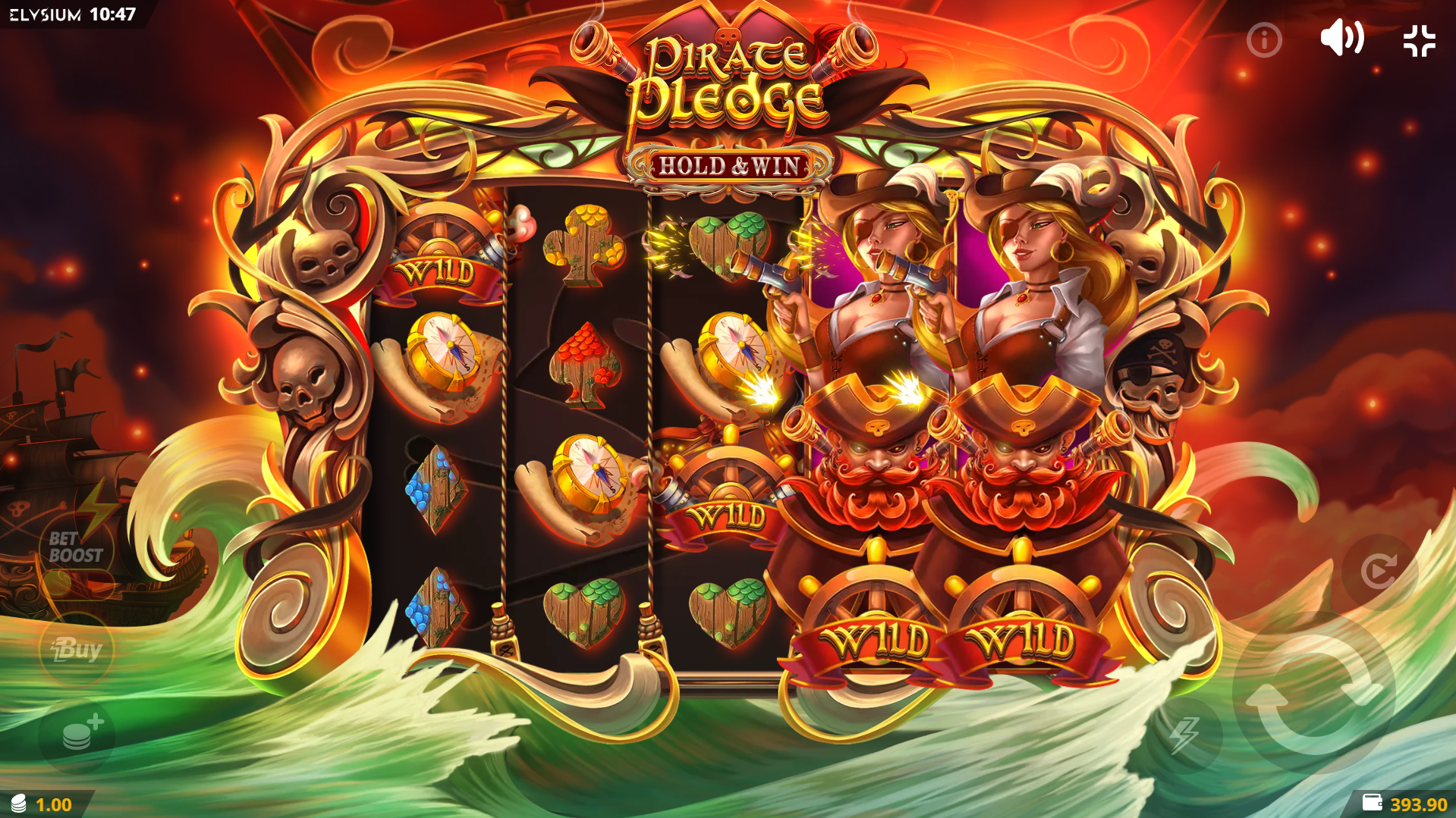Up to 3 Wild symbols can fully expand during a single spin