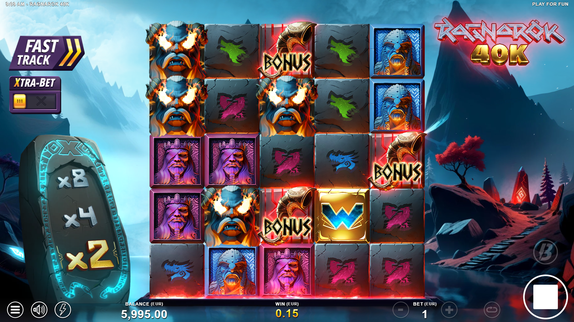 Land 3 or more scatter symbols to trigger the Free Spins round