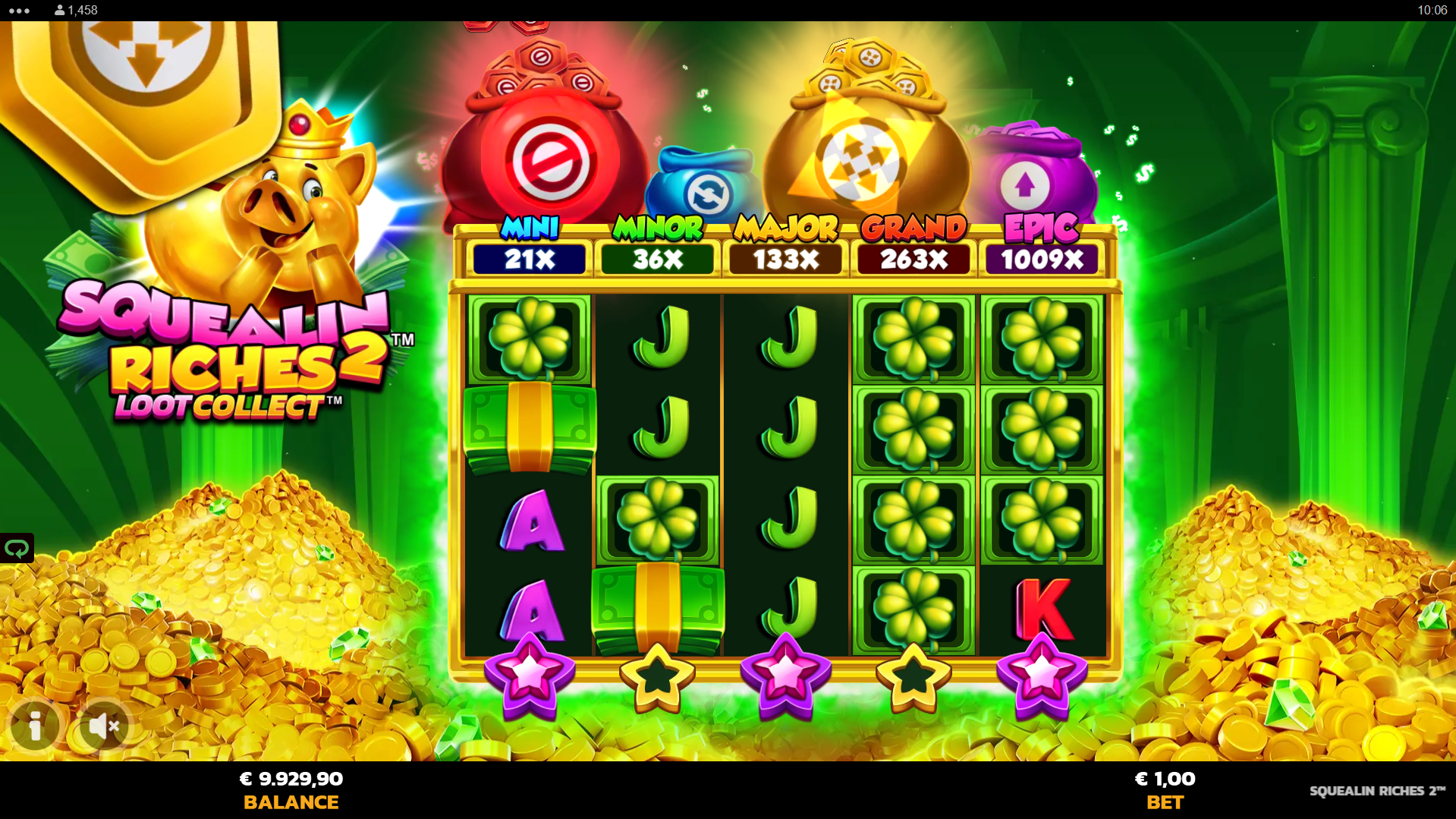 Trigger Free Spins with combinations of features for more chances to win