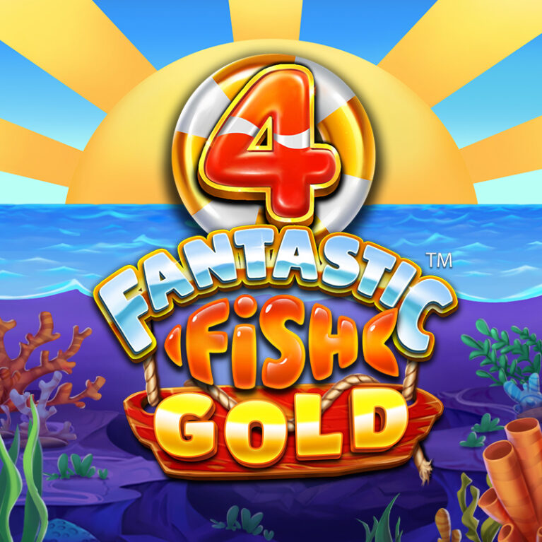 4 Fantastic Fish Gold Logo