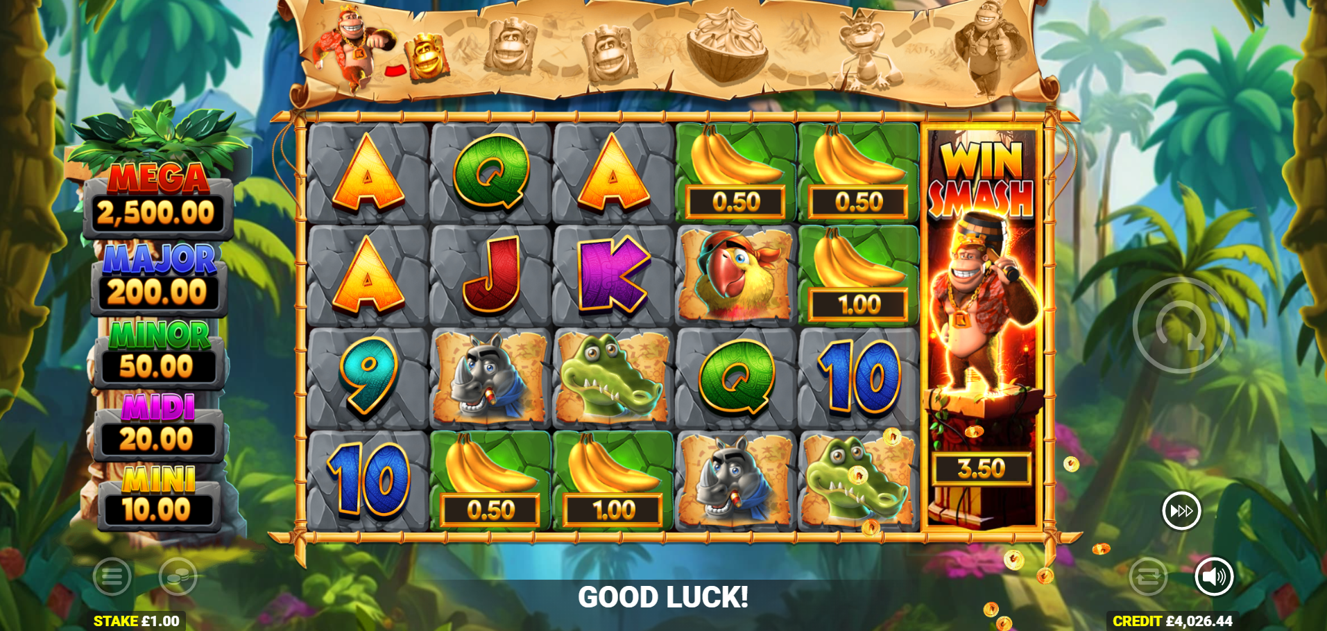 Collect Symbols Expand to Fill the Reel and Award All Cash Prizes in View