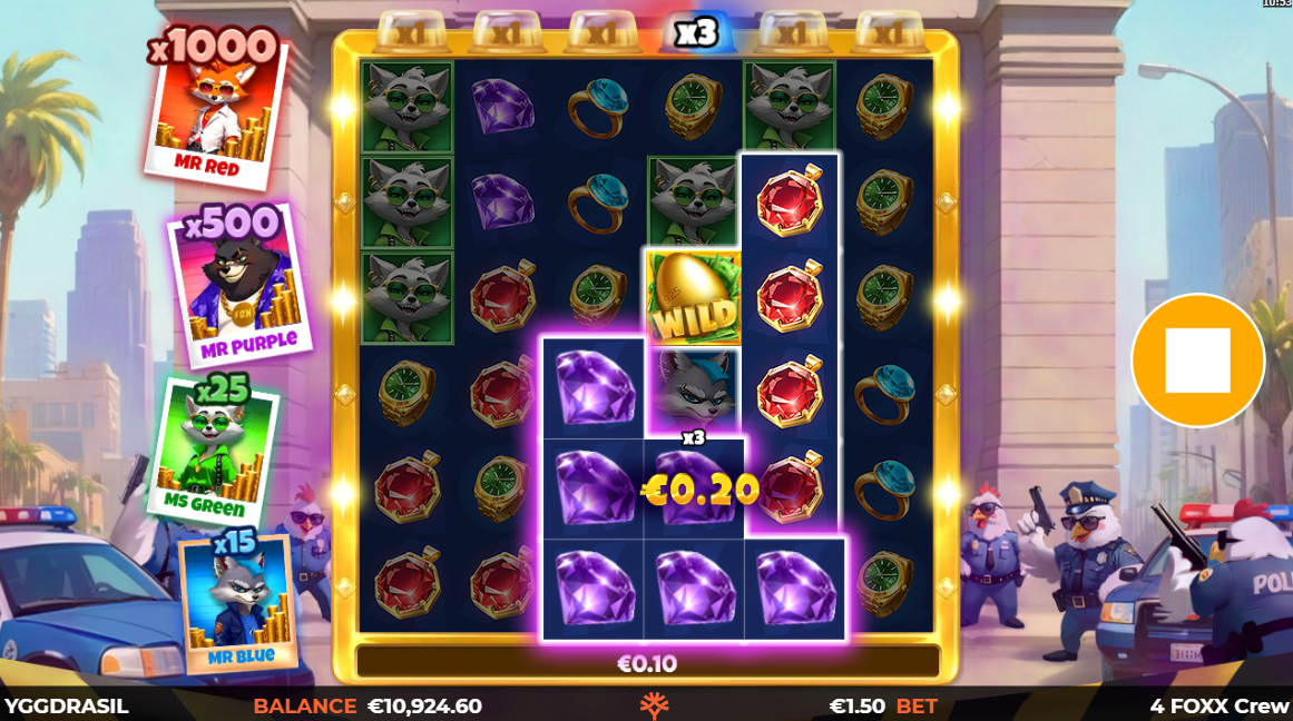 Each Winning Cluster Activates a Special Wild Symbol in a Random Grid Position