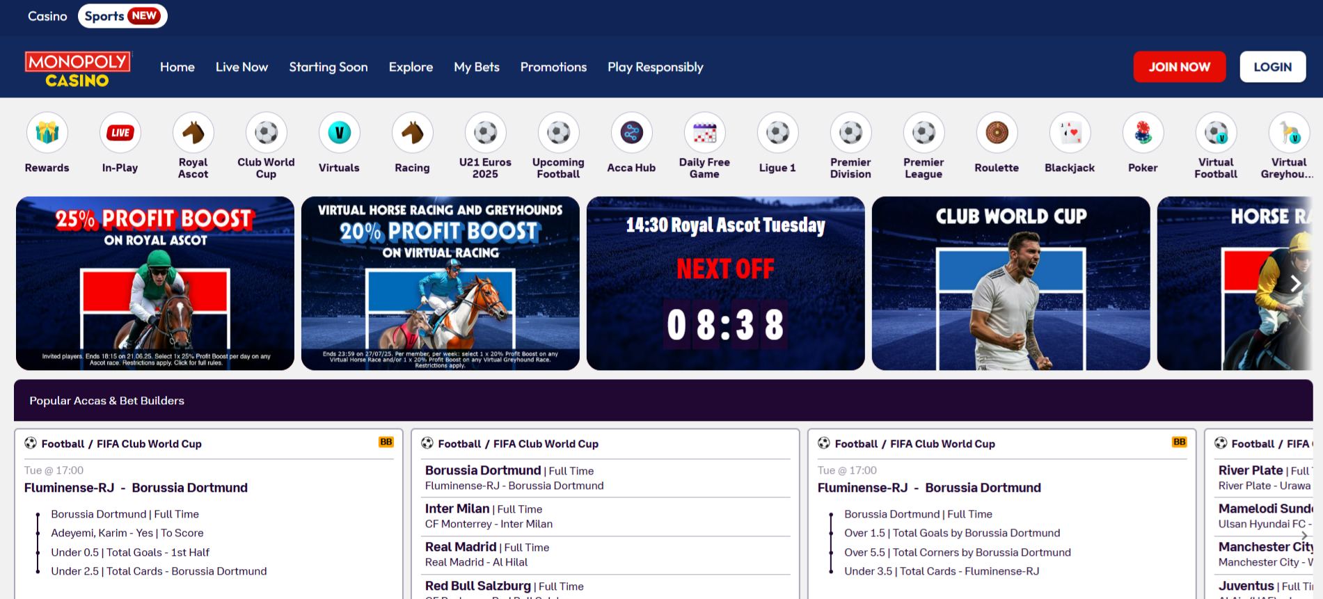 Monopoly Casino Sportsbook