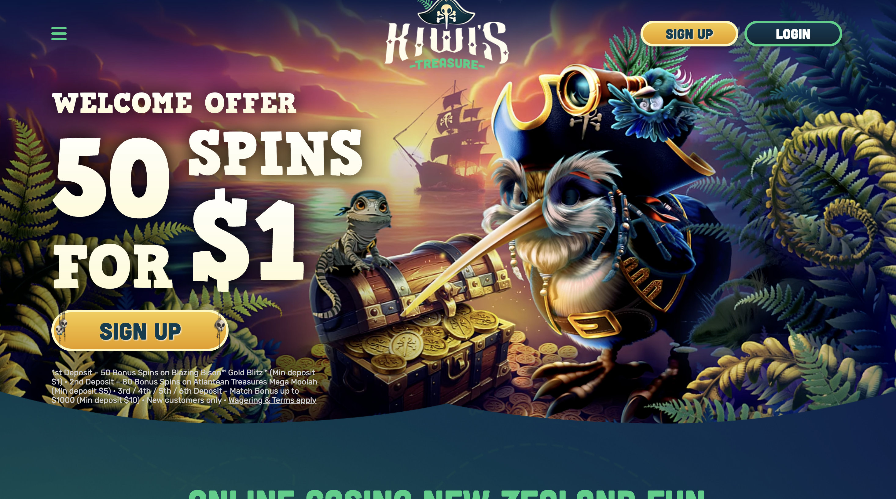 Kiwi's Treasure Homepage