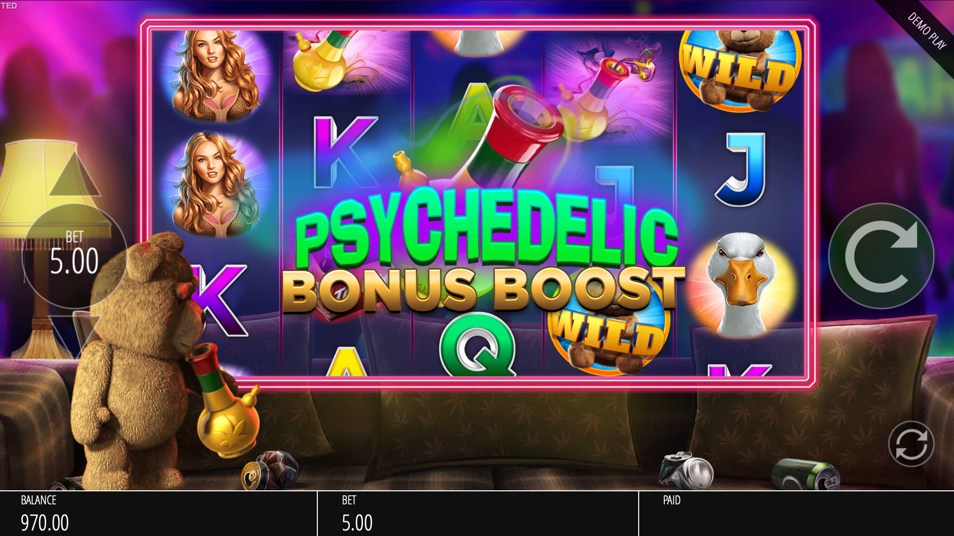 Ted Psychedelic Bonus Boost