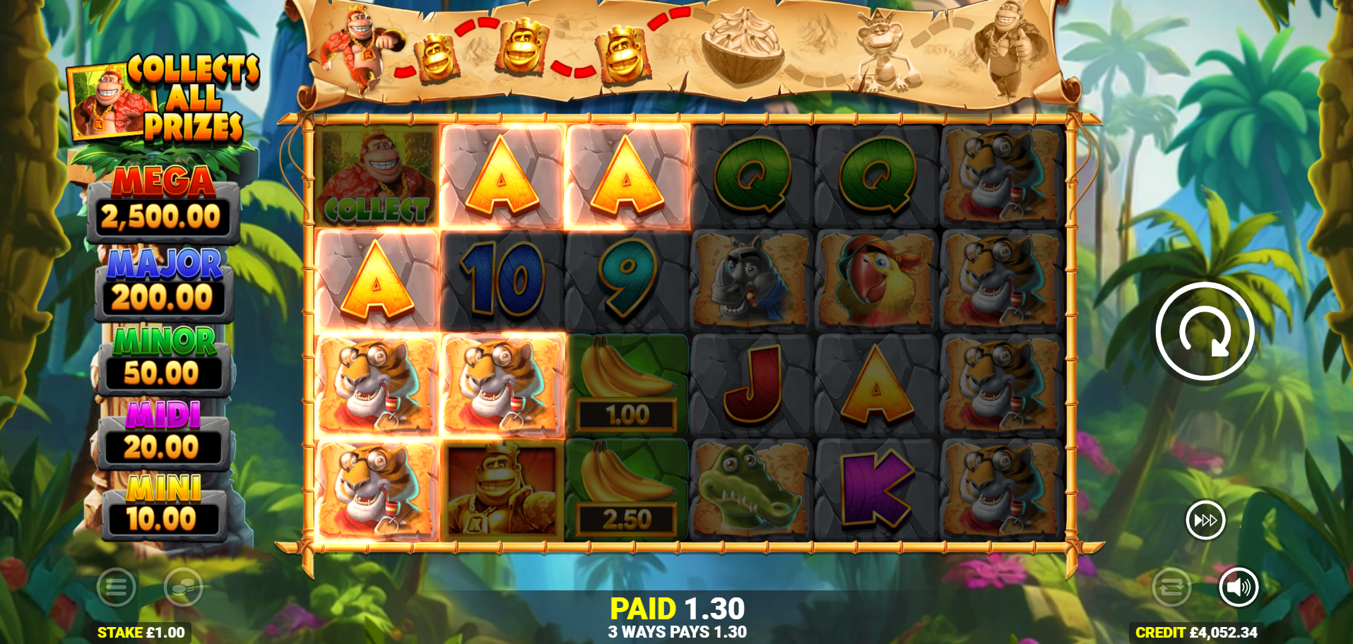 Wins Apply Payouts Between 0.4x and 5x Your Bet For 3+ Matching Symbols