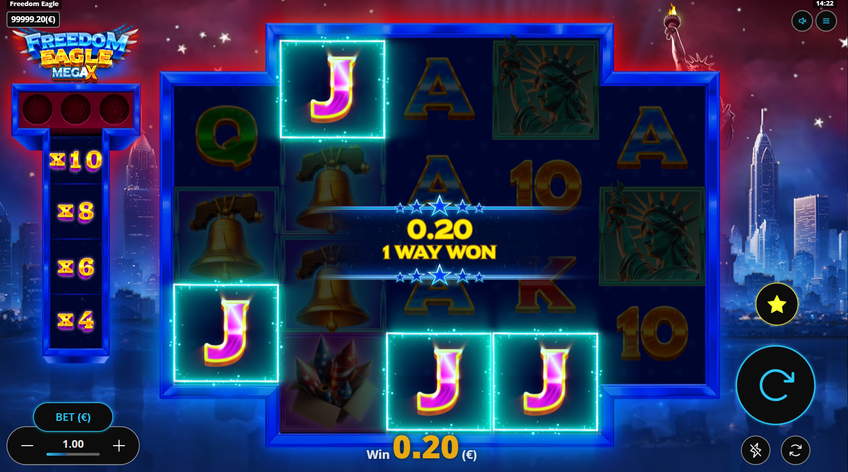 Wins Consist of 2-5 Matching Symbols From Reels 1 to 5