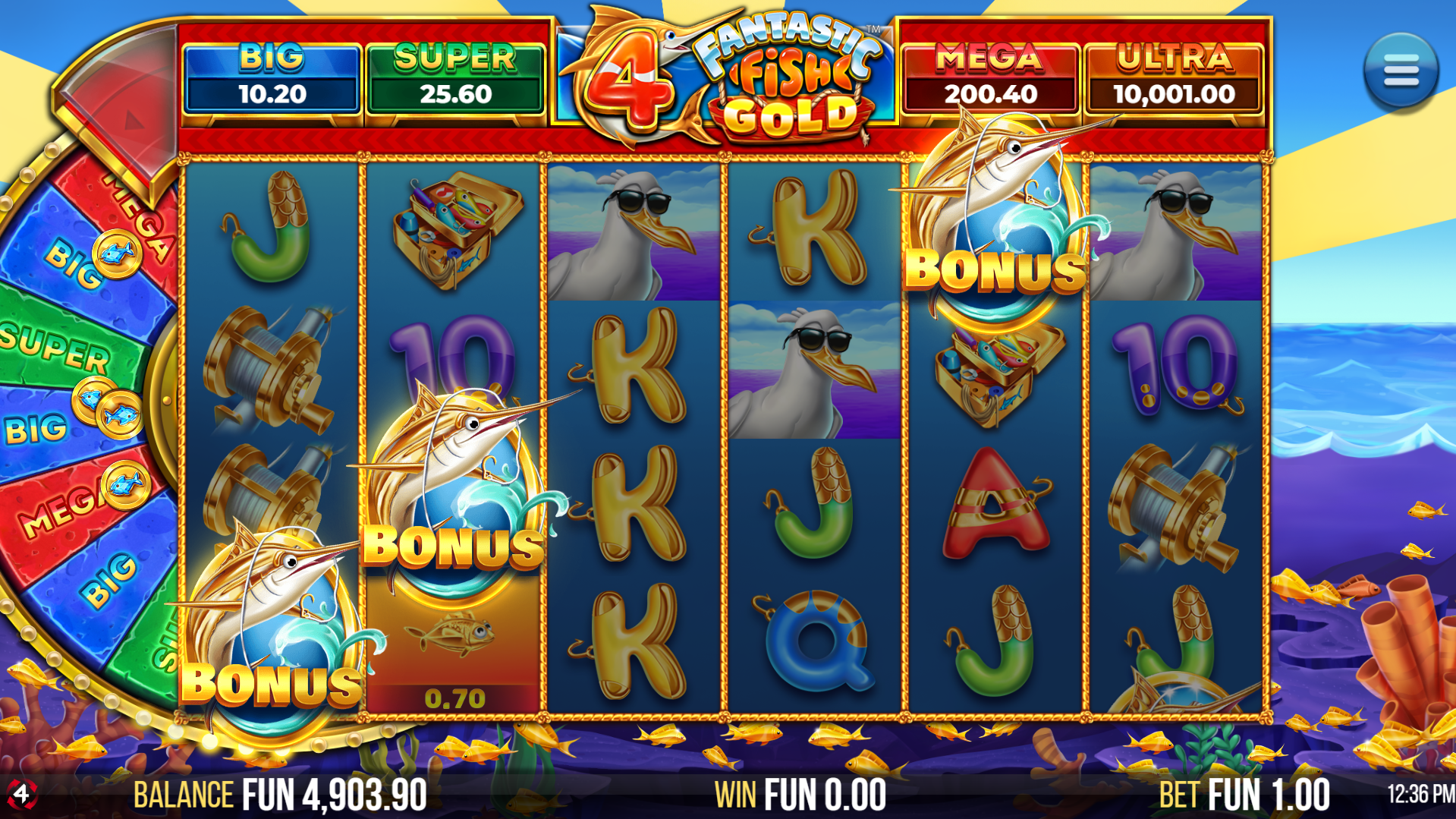 Land 3 or more scatter symbols to trigger the Respins Bonus