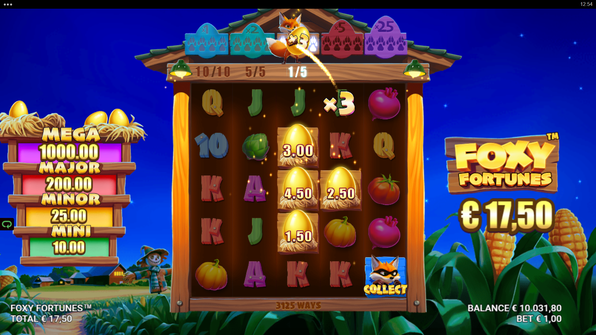Trigger the Free Spins Bonus for Progressive Multipliers and Money Symbol Collects