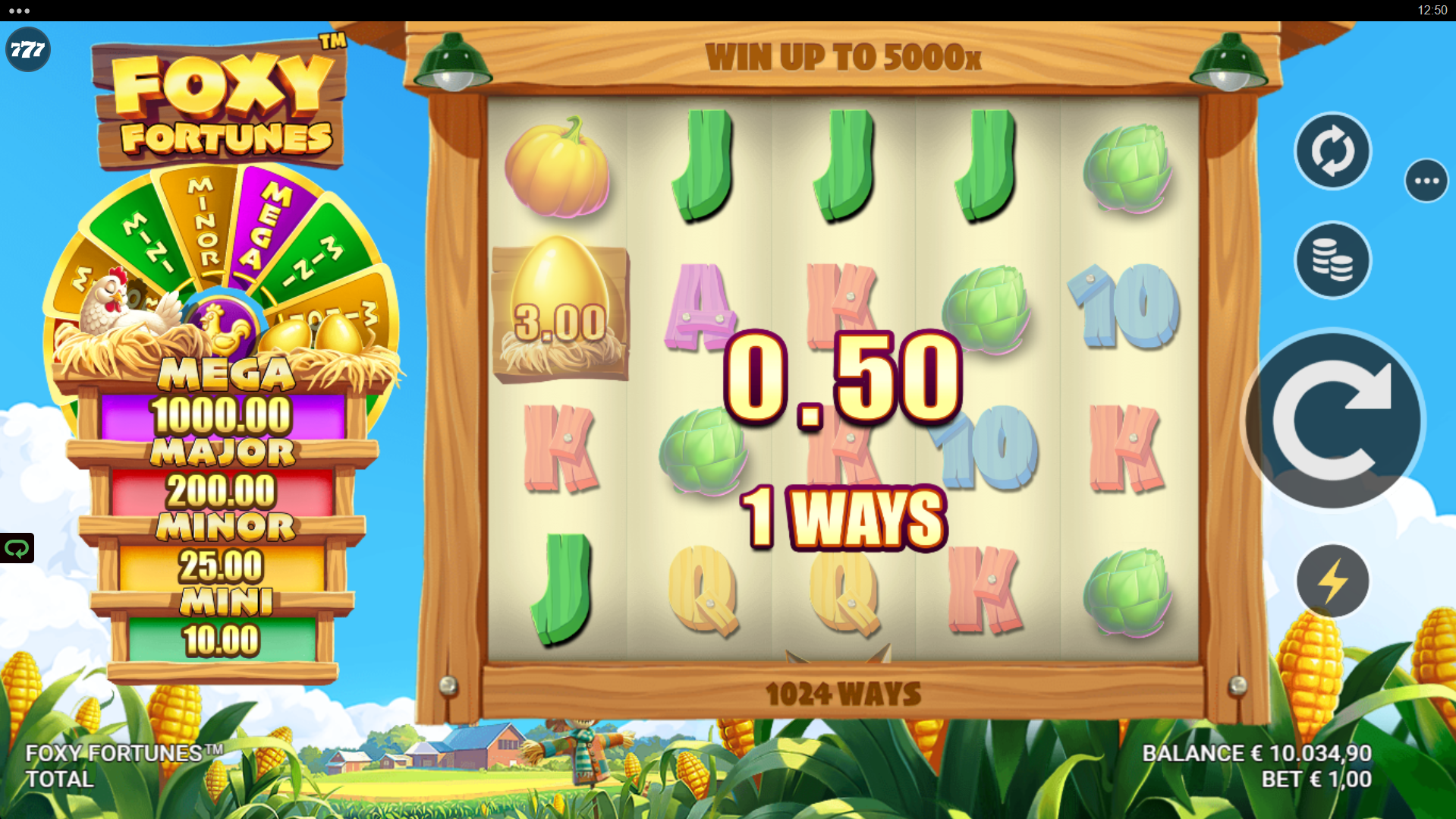 Foxy Fortunes Offers Players 1,024 Ways to Win