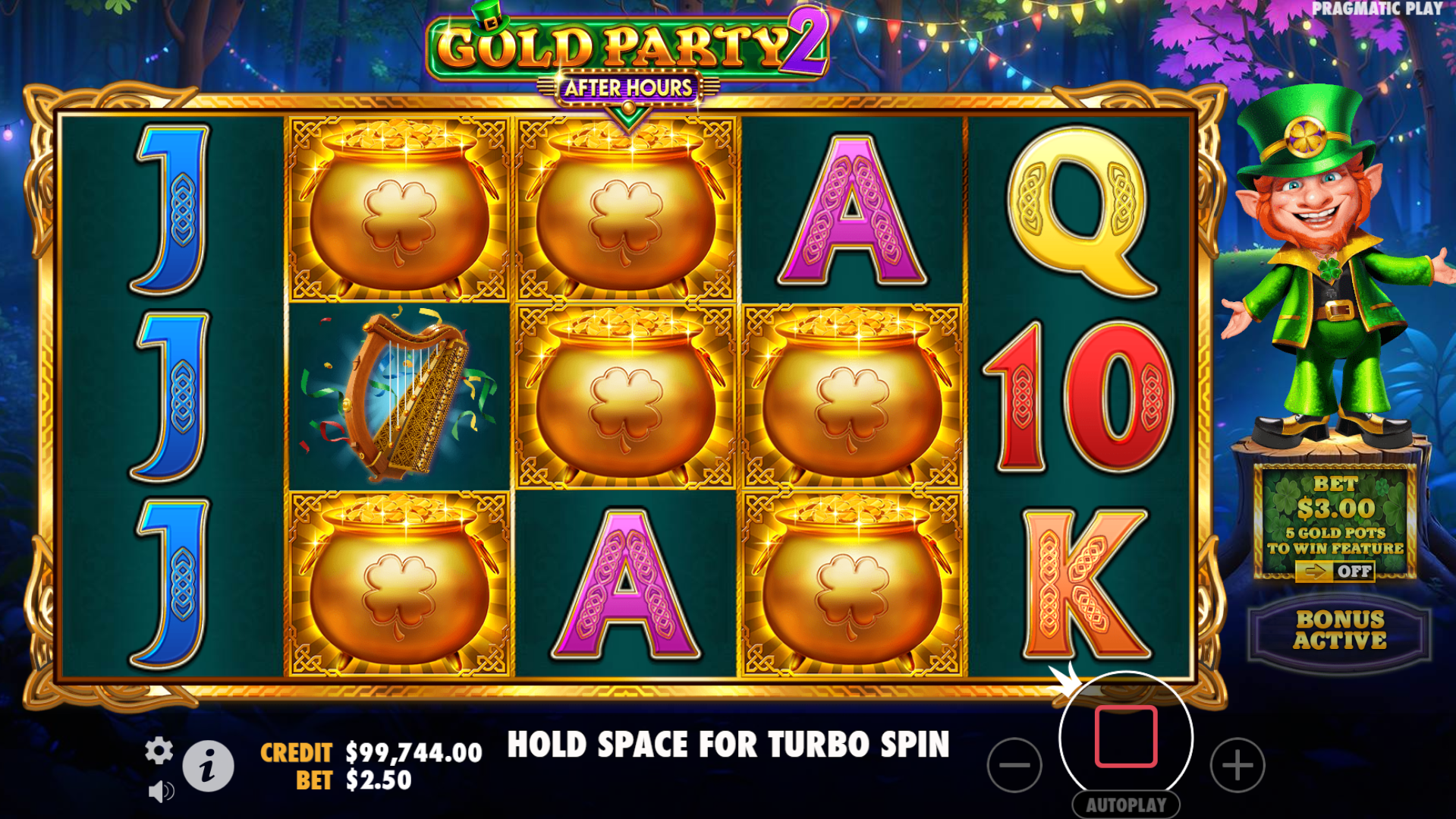 Land 6 or More Money Symbols During a Spin to Trigger the Money Respin Bonus Game