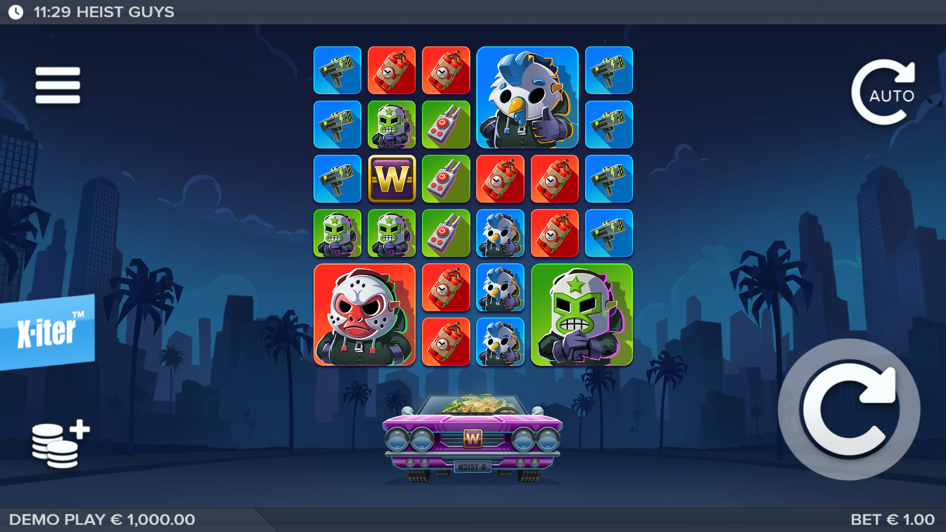 Heist Guys base game play
