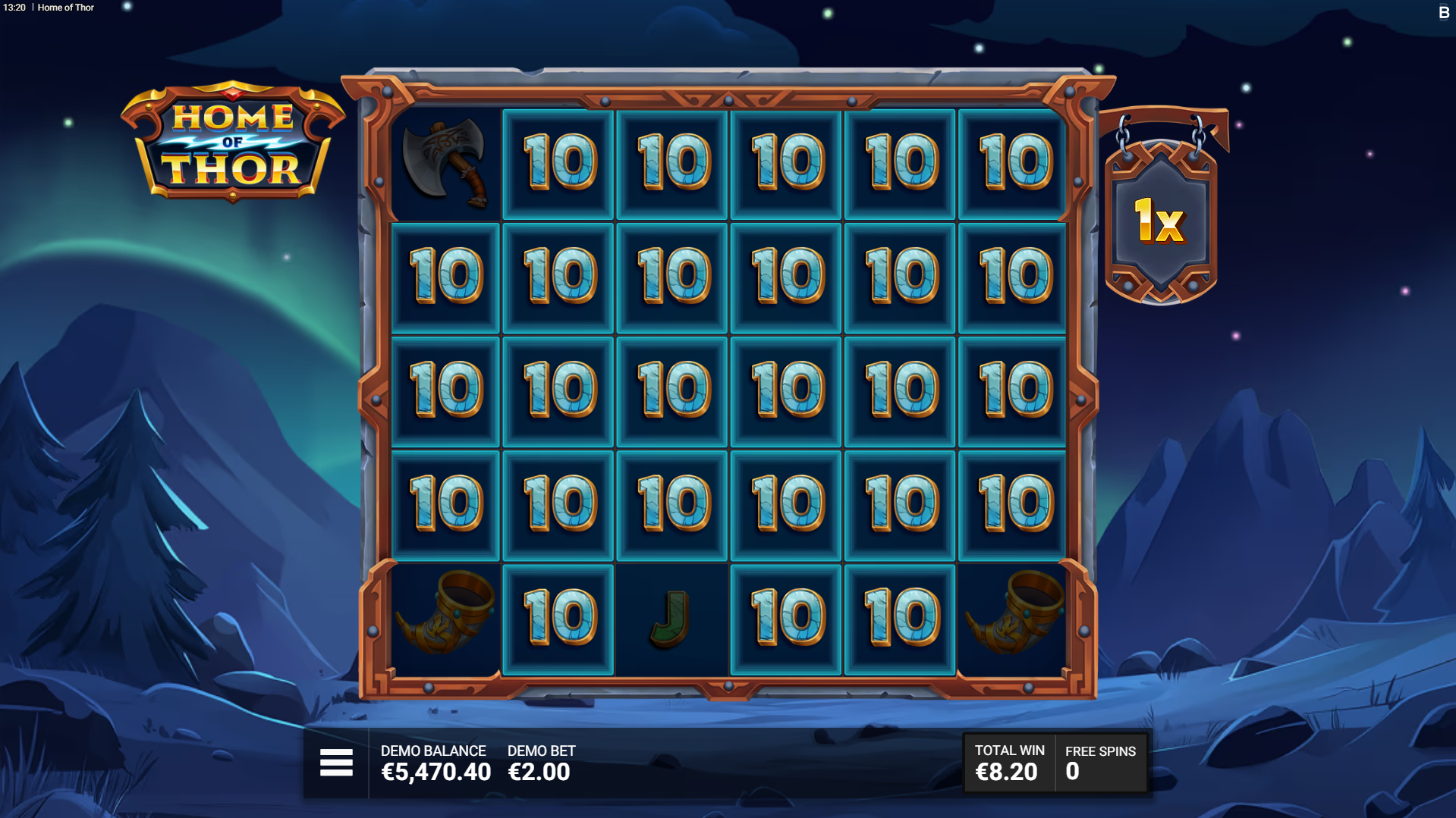 Valhalla Free Spins sees highlighted zones remain active for the duration of the round