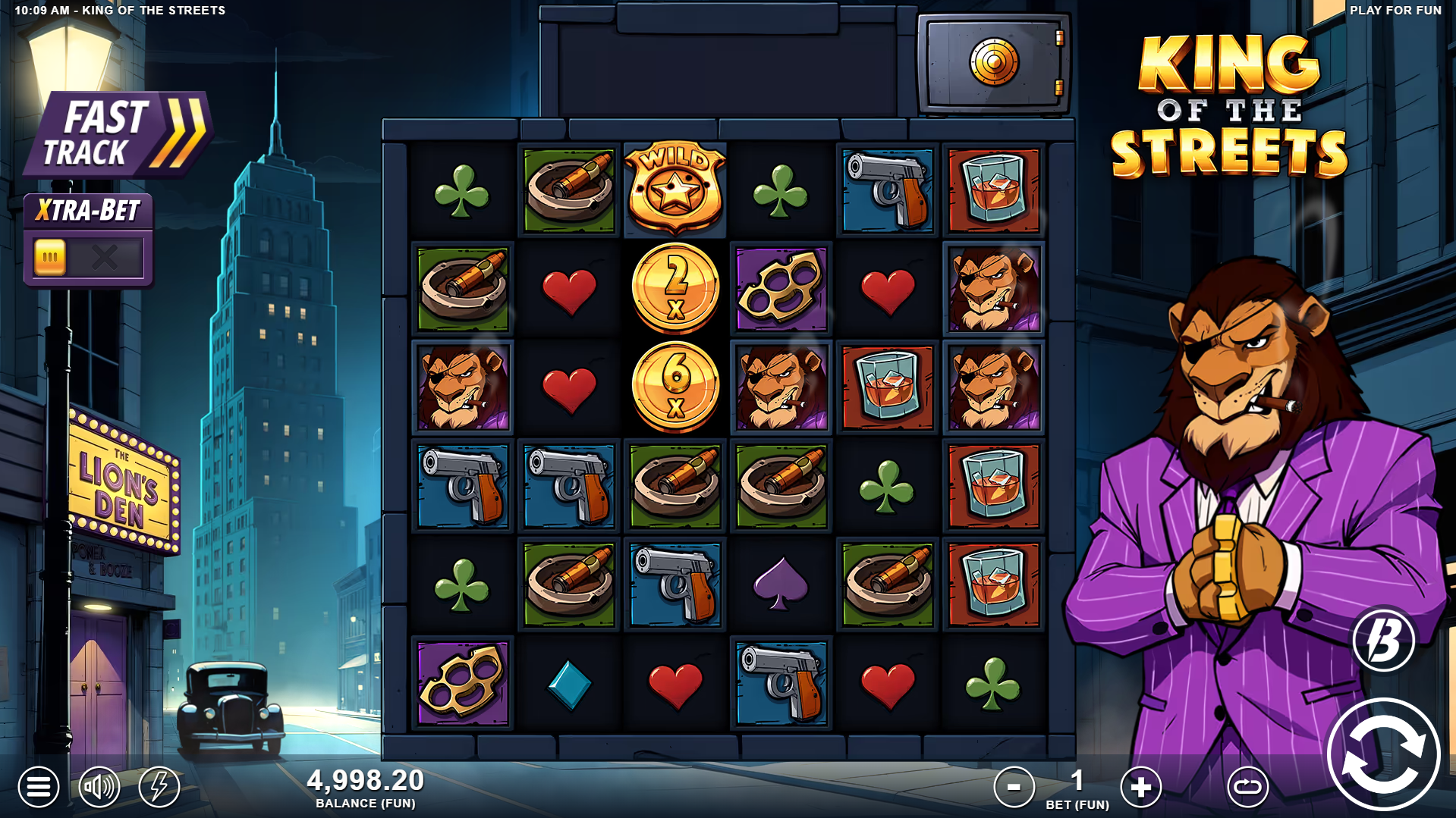 King of the Streets base game play