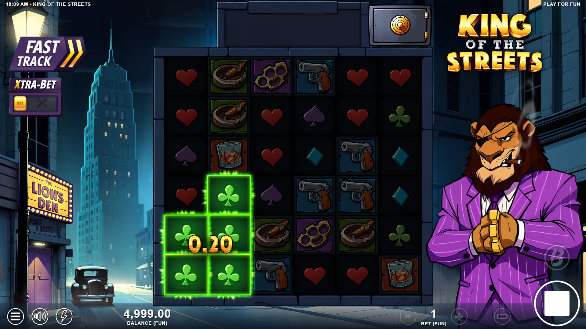 Form clusters of 5 or more matching symbols to win