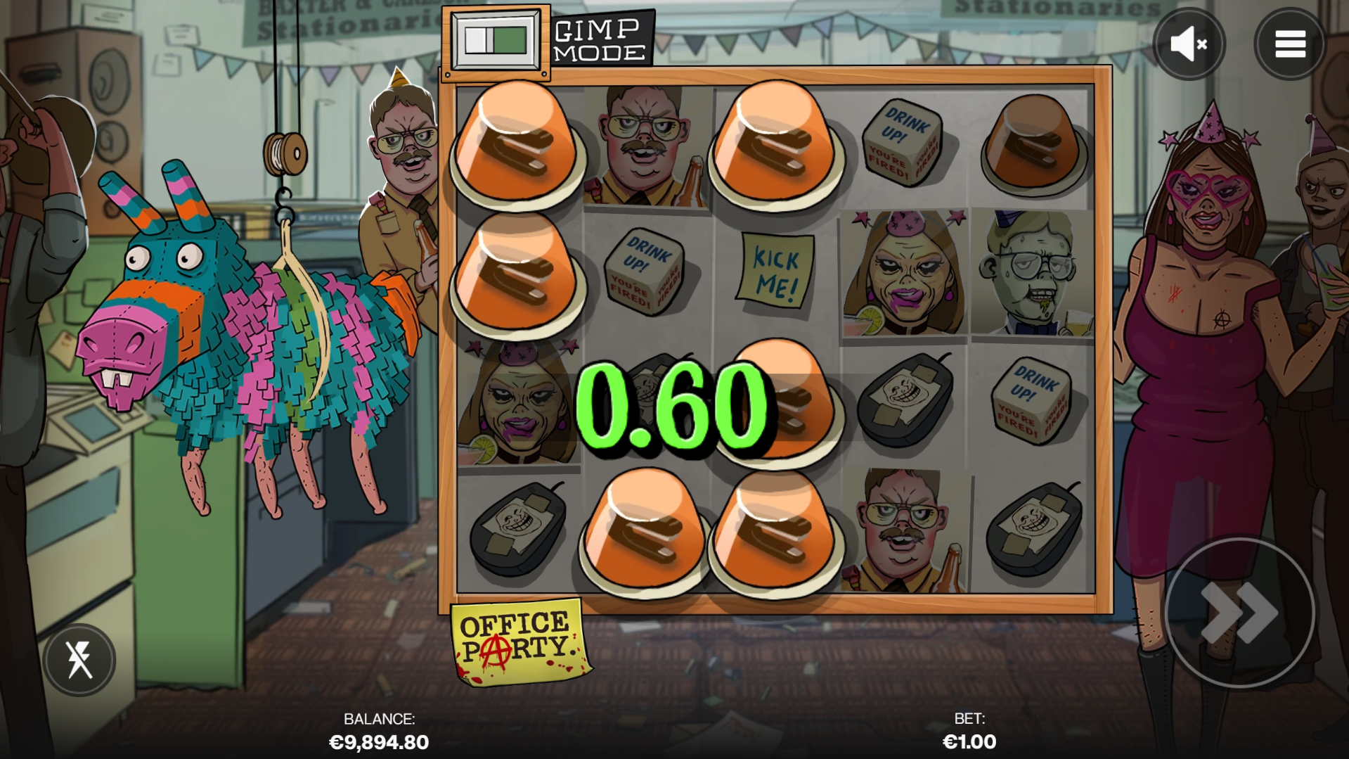 Office Party offers players 1,024 ways to win