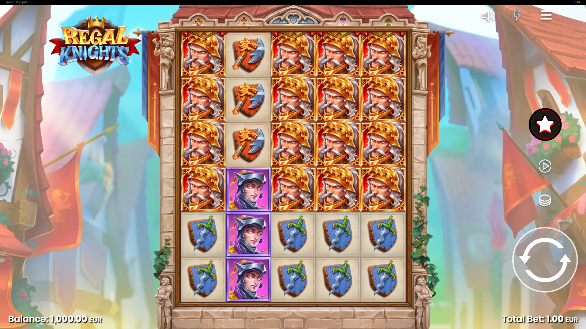 Regal Knights base game play