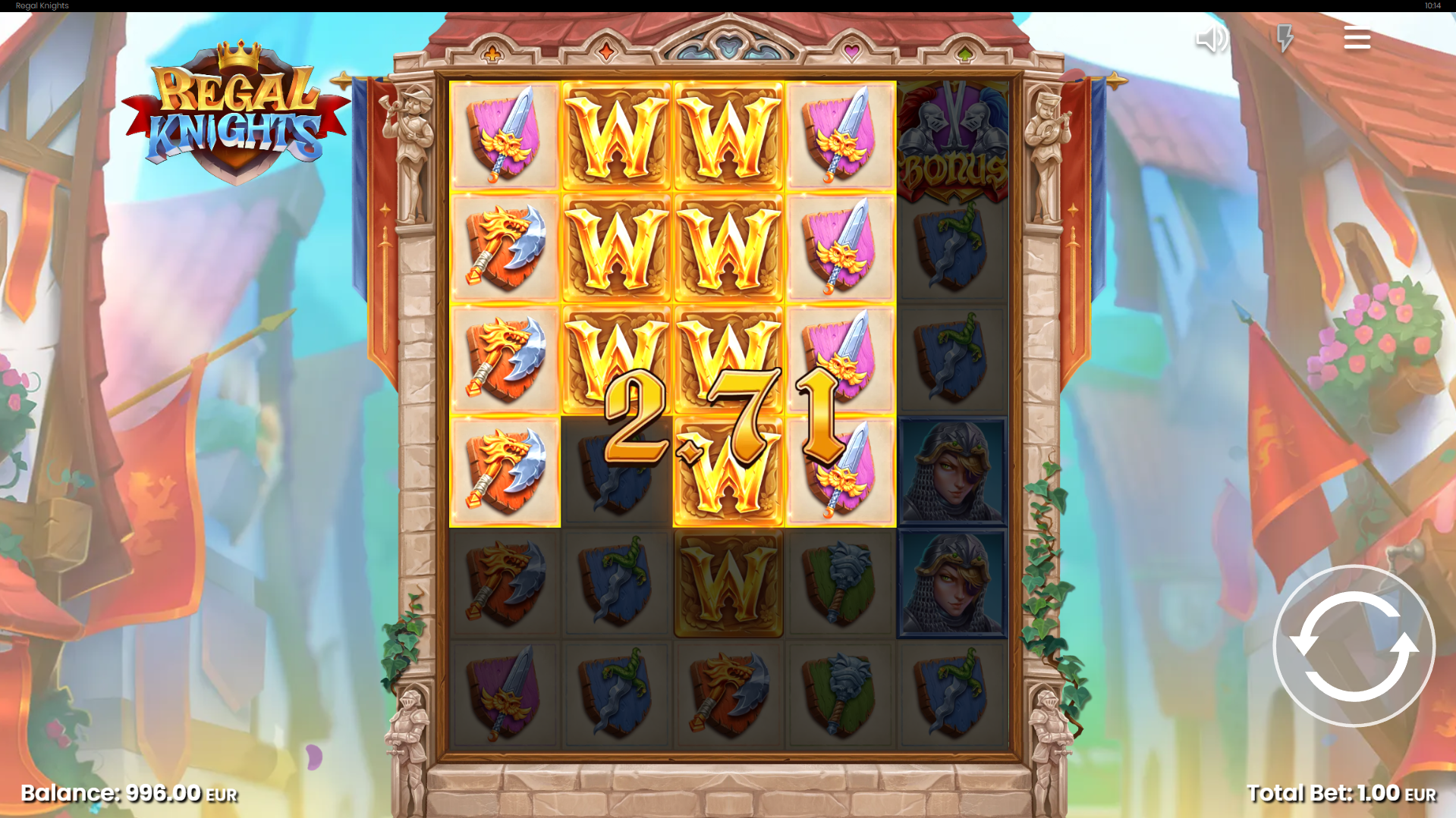 Regal Knights offers players 50 ways to win