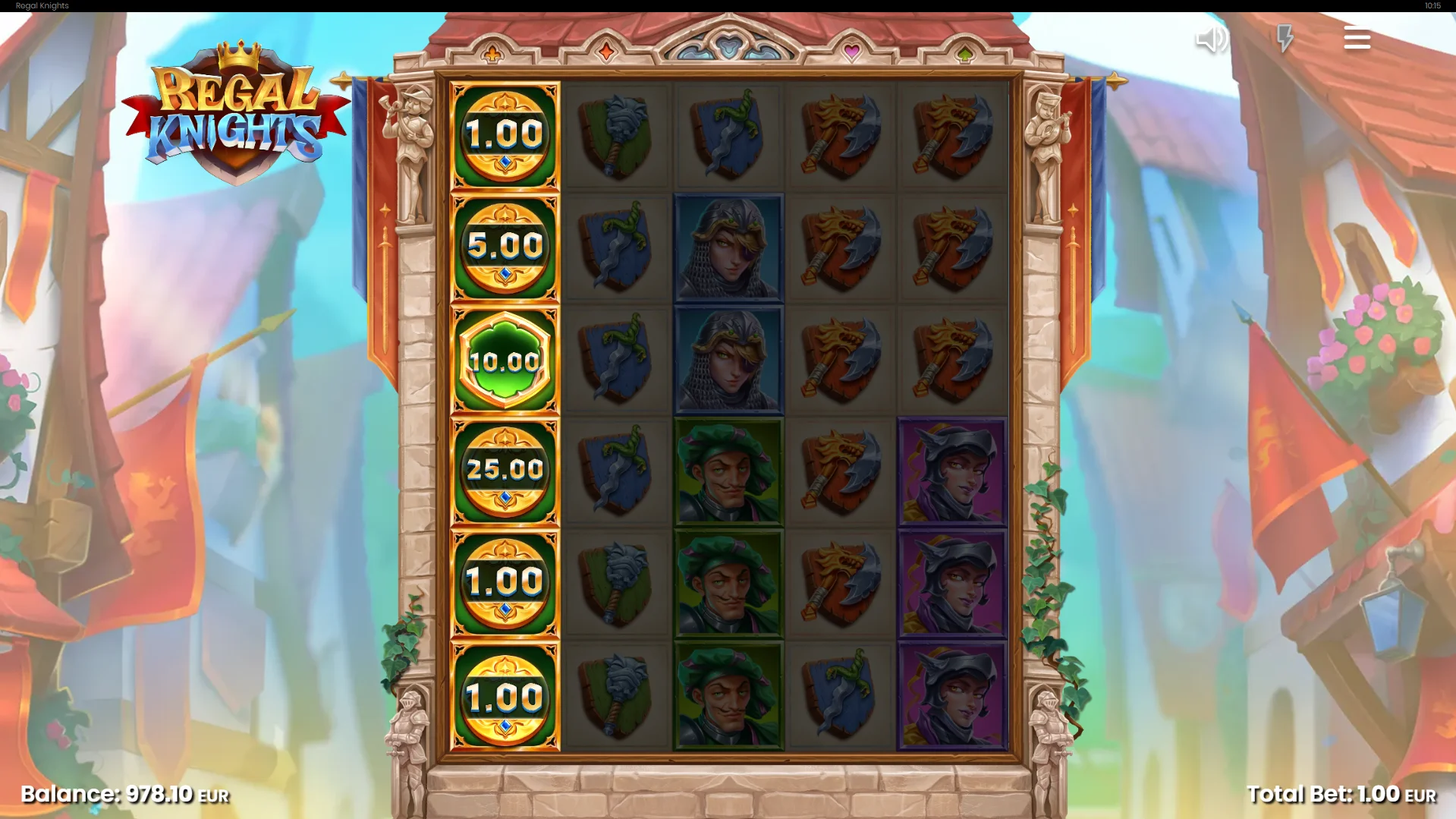 Regal Knights Golden feature mode
