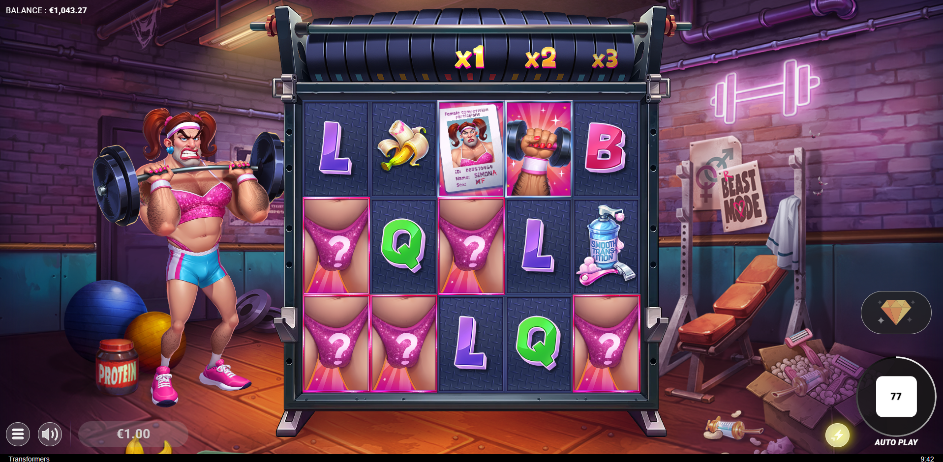 Trigger the Mystery Spin for random Mystery symbol reveals
