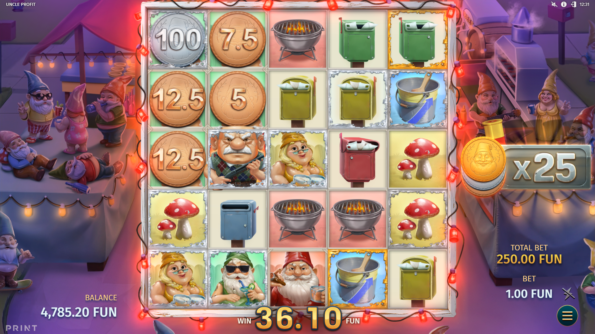 Trigger Free Spins for locking symbol wins and progressive Coin Multiplier values