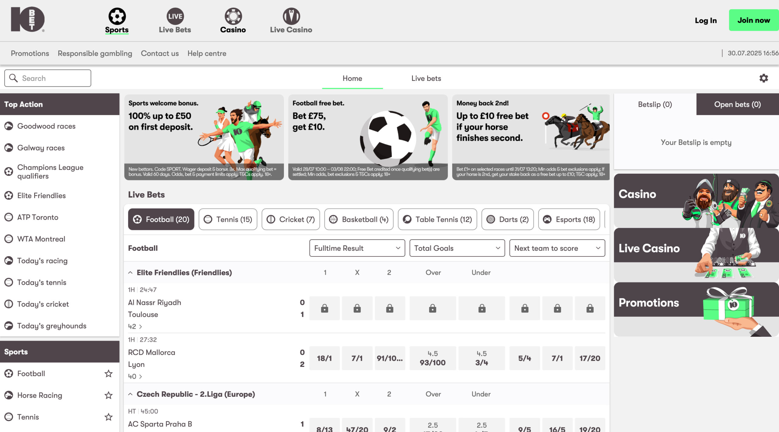 10bet Sportsbook