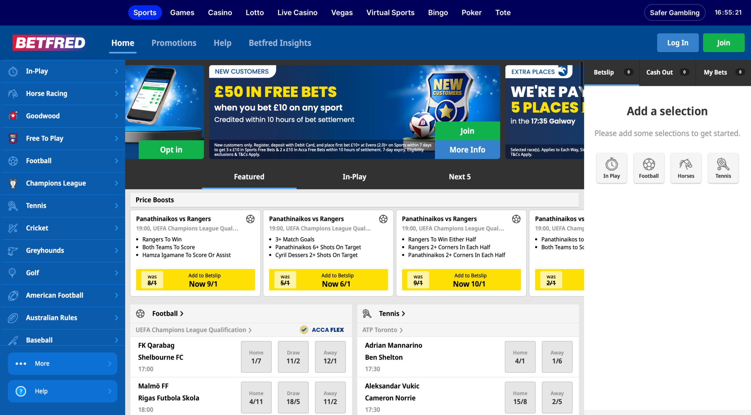 Betfred Sportsbook